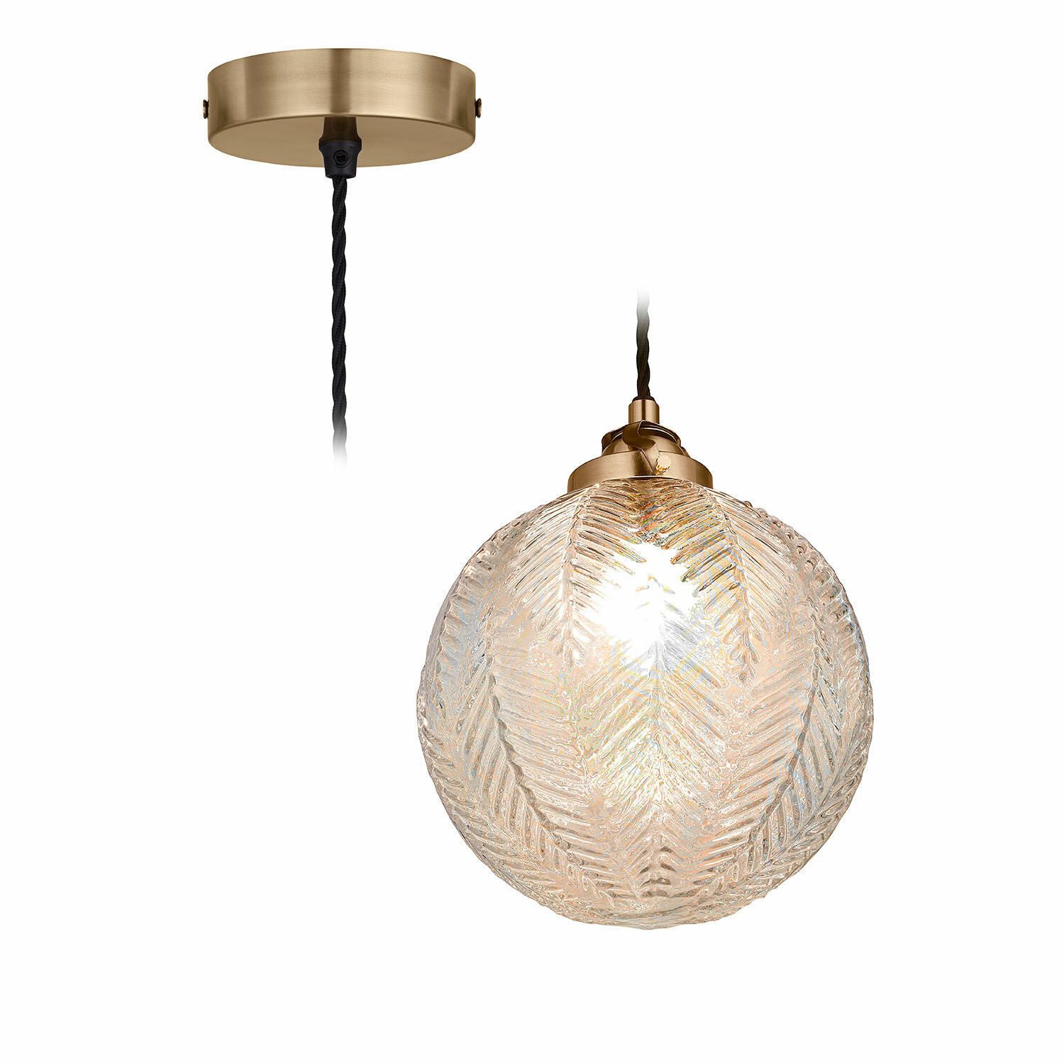 Mirabeau Hängeleuchten Hängelampe Durevelle klar