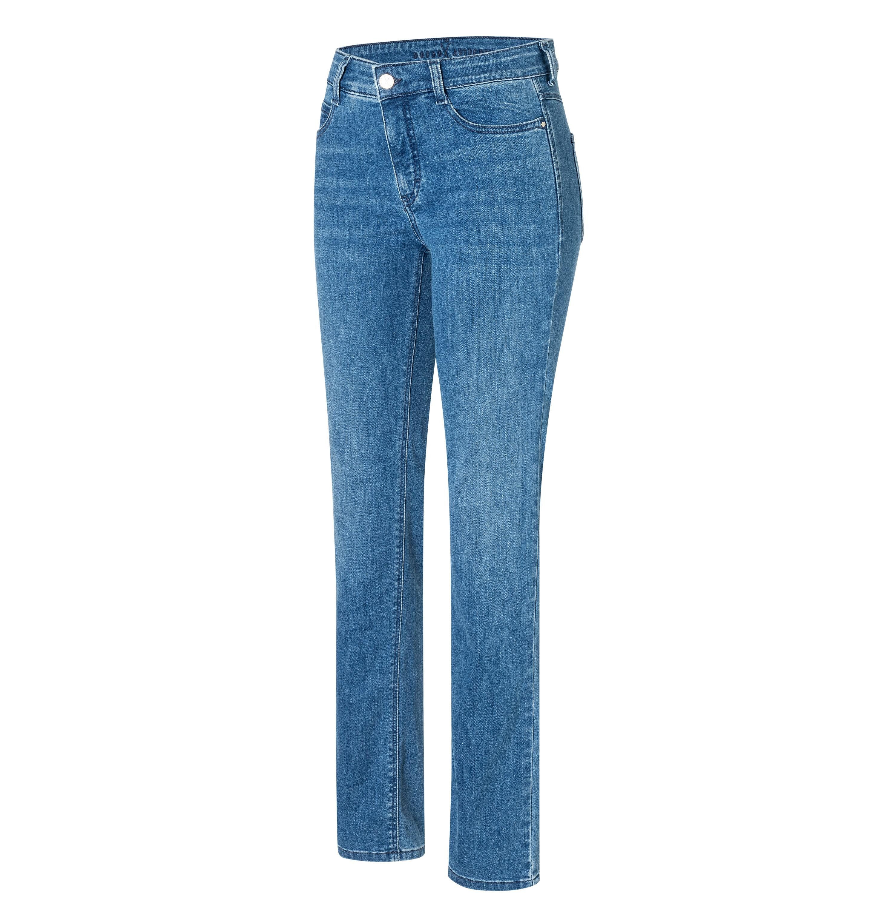 MAC Stretch-Jeans MAC DREAM light blue used wash 5456-90-0357 D425 – Bild 4 von 5
