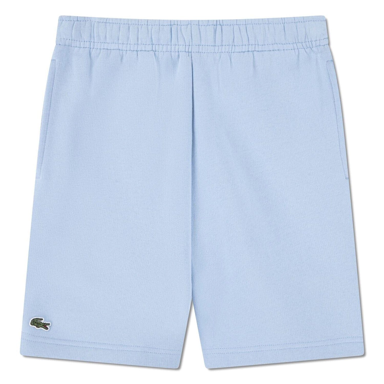 Lacoste Shorts Lacoste Unisex Kinder Shorts aus Fleece in Pastellblau