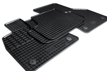 teileplus24 Auto-Fußmatten GM-105 Gummi Fußmatten Set kompatibel mit Hyundai Tucson 4 2020-