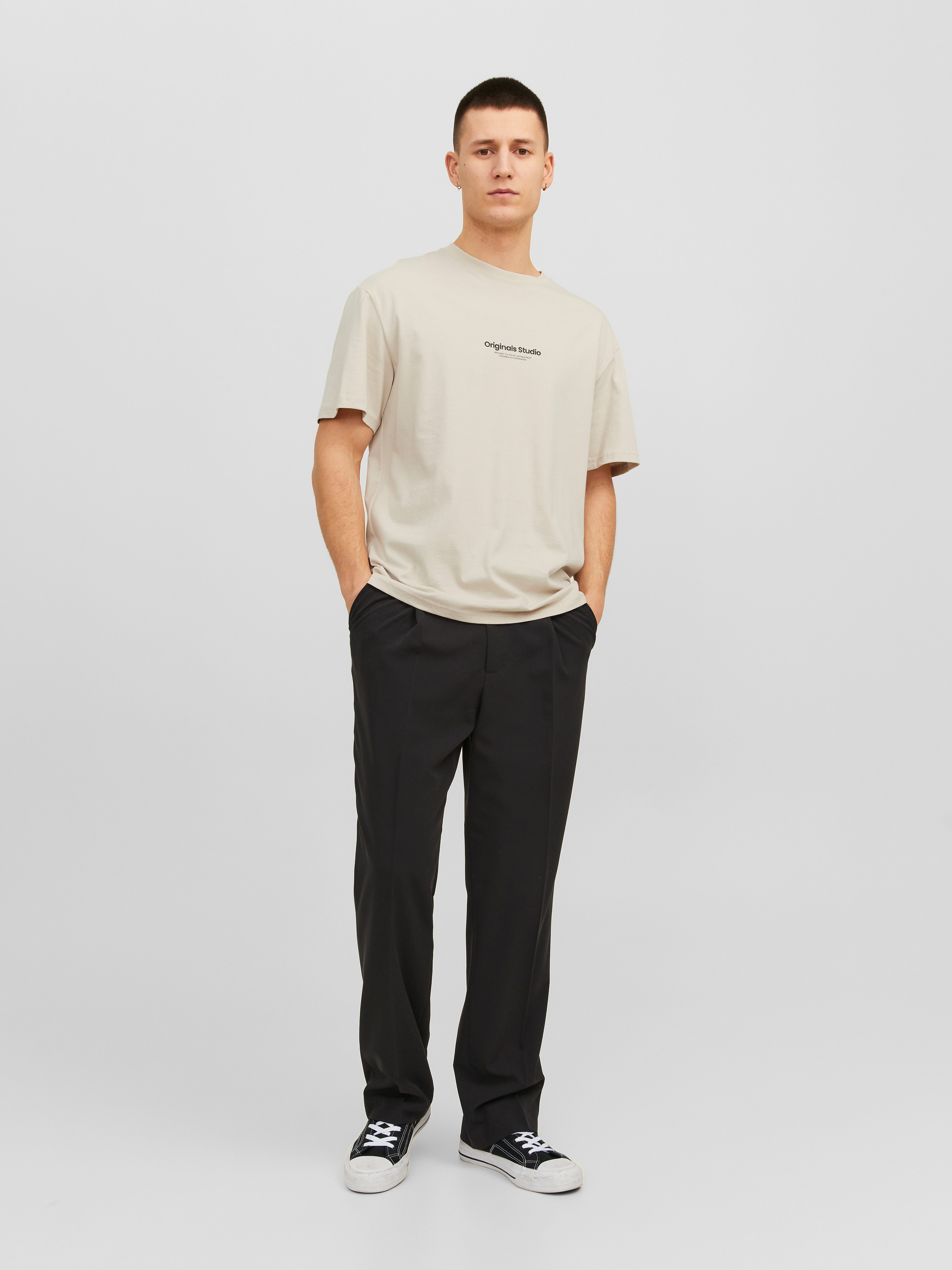 Jack & Jones Rundhalsshirt JORVESTERBRO TEE SS CREW NECK NOOS