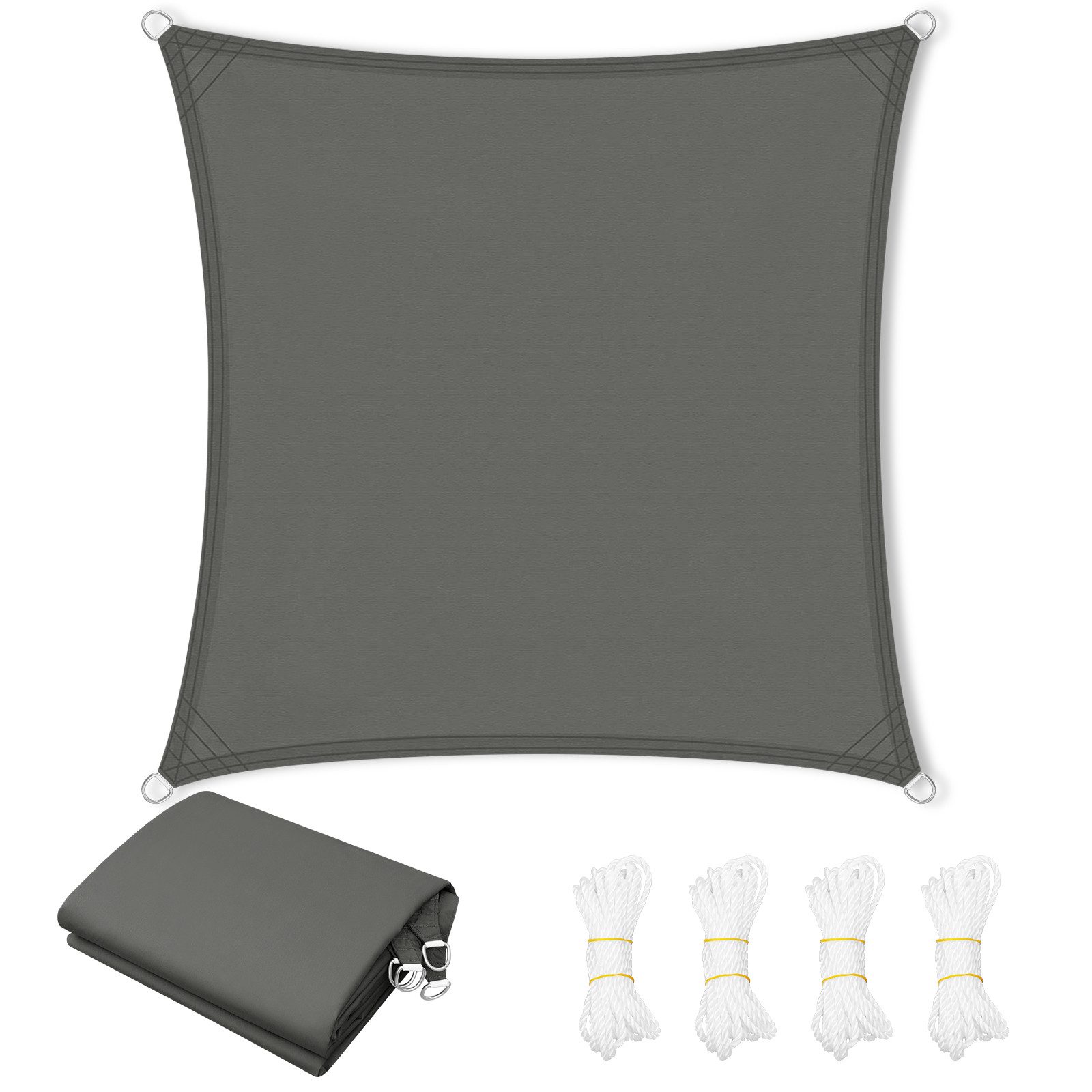 Woltu Sonnensegel, (1-tlg), aus PES, 200 g/m² Polyester, 95% UV Schutz, für Balkon Terrasse Garten