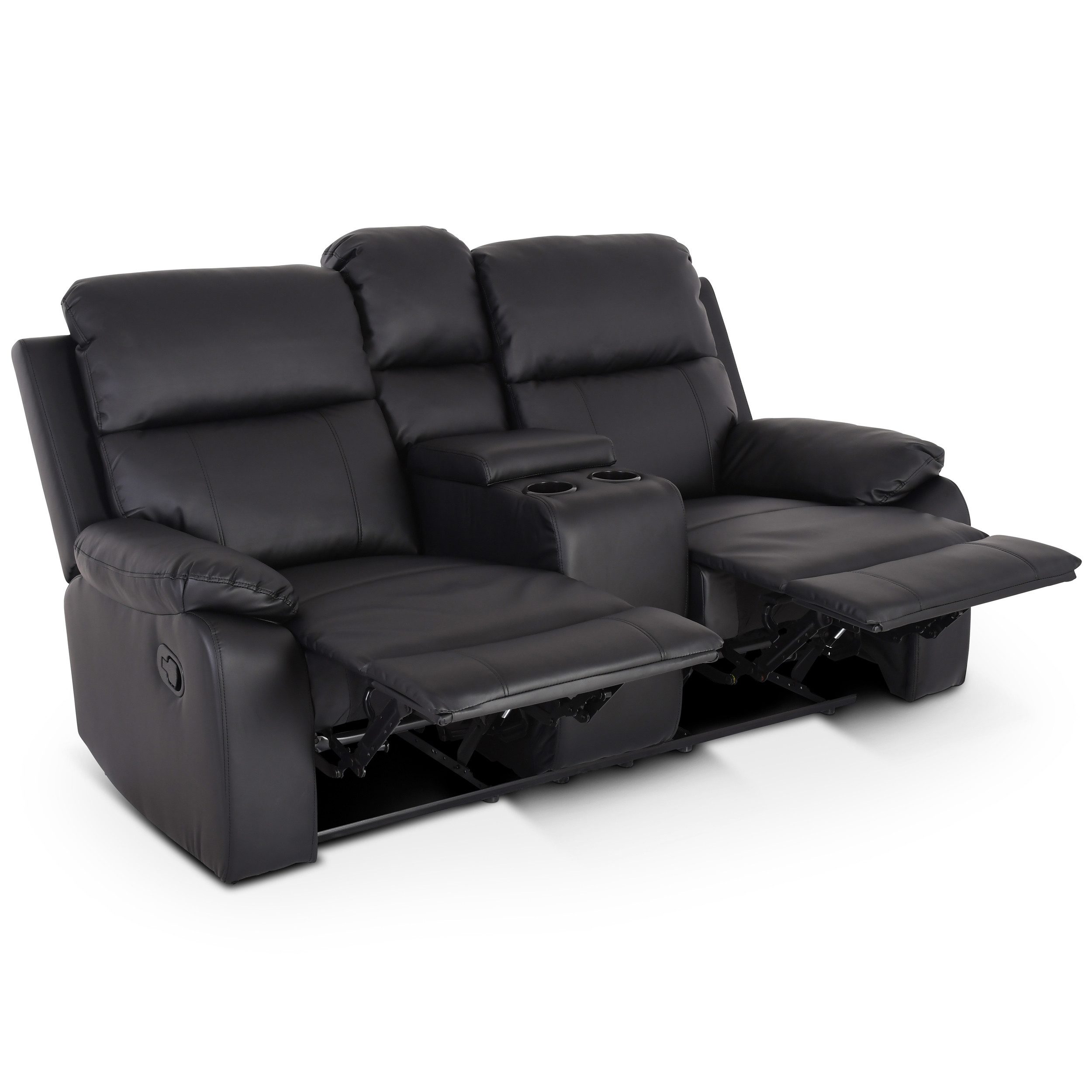 Raburg 2-Sitzer Kinosessel, 2er-Fernsehsessel, mechanisch, Flix, mit Relaxfunktion, für 2 Personen, Belastbarkeit je Sitzplatz 150 kg