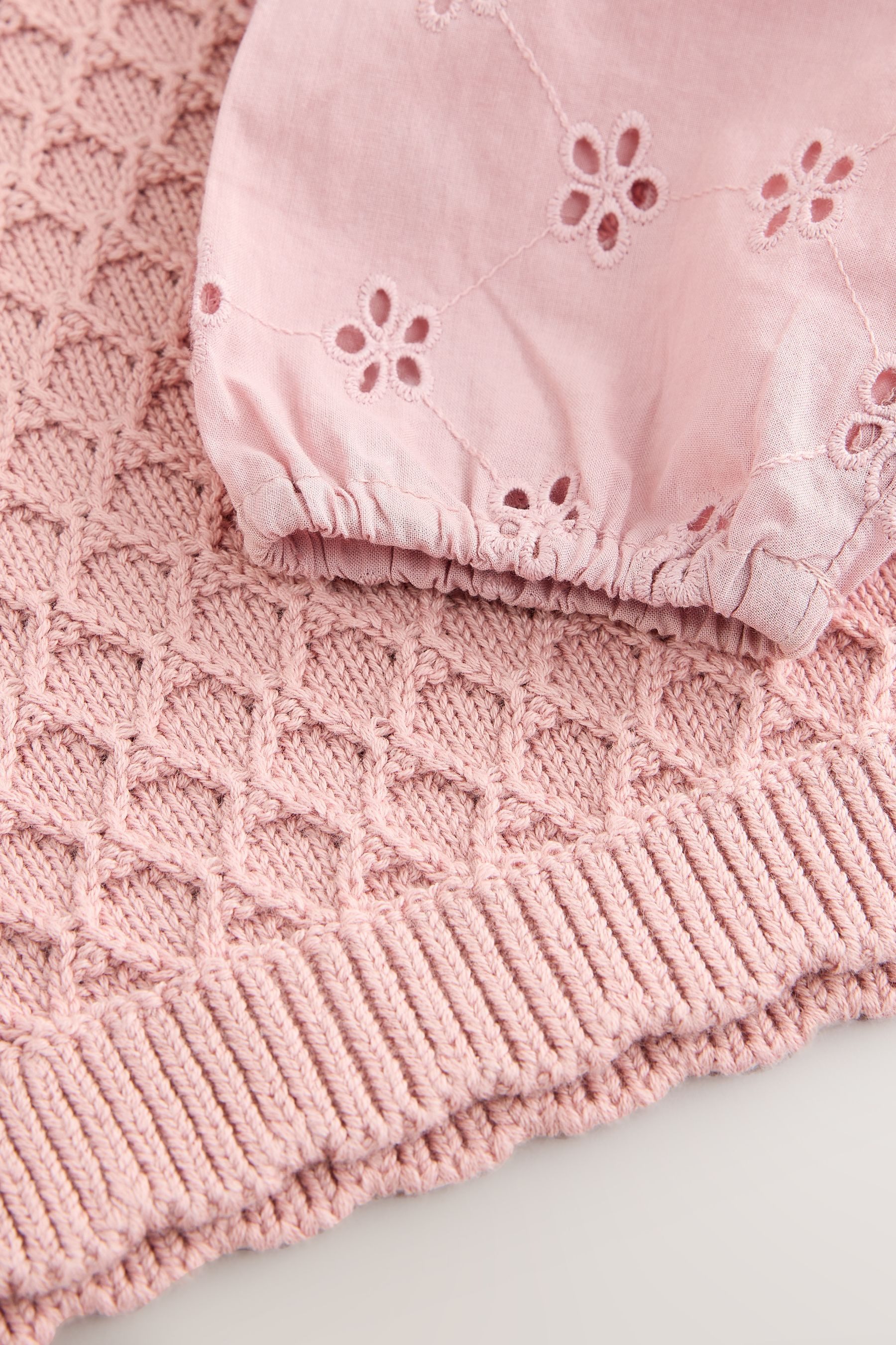 Next 2-in-1-Pullover Lagen-Strickpullover (1-tlg)
