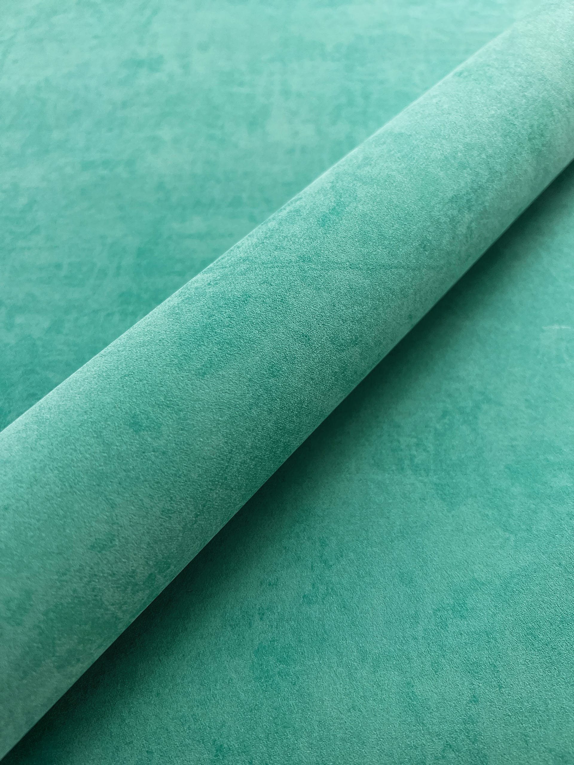 Newroom Vliestapete, Türkis Einfarbig Uni Unifarbe - Hellblau Struktur für günstig online kaufen