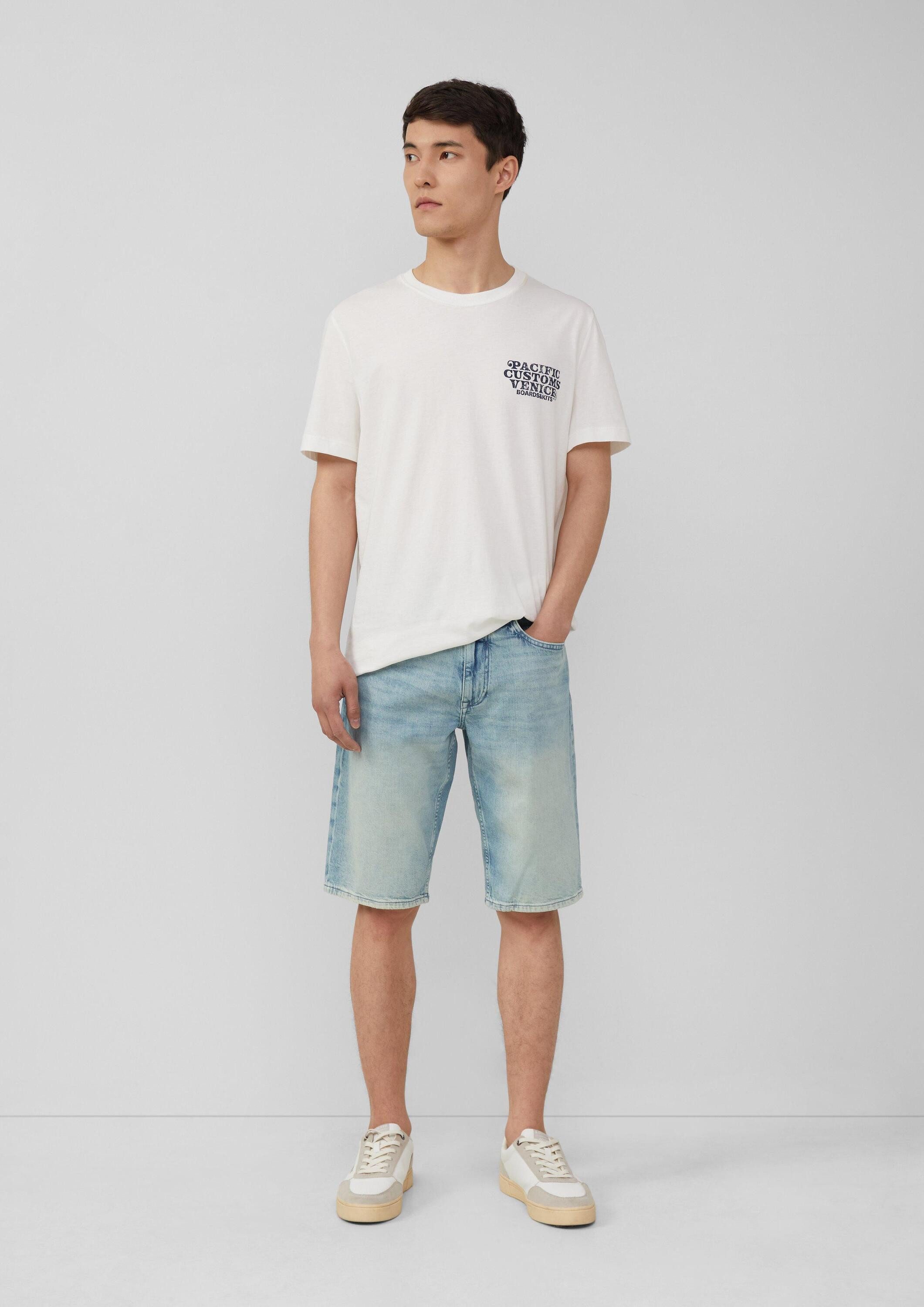 s.Oliver Jeansshorts Jeans-Hose Bermuda-Jeans / Regular Fit / Mid Rise