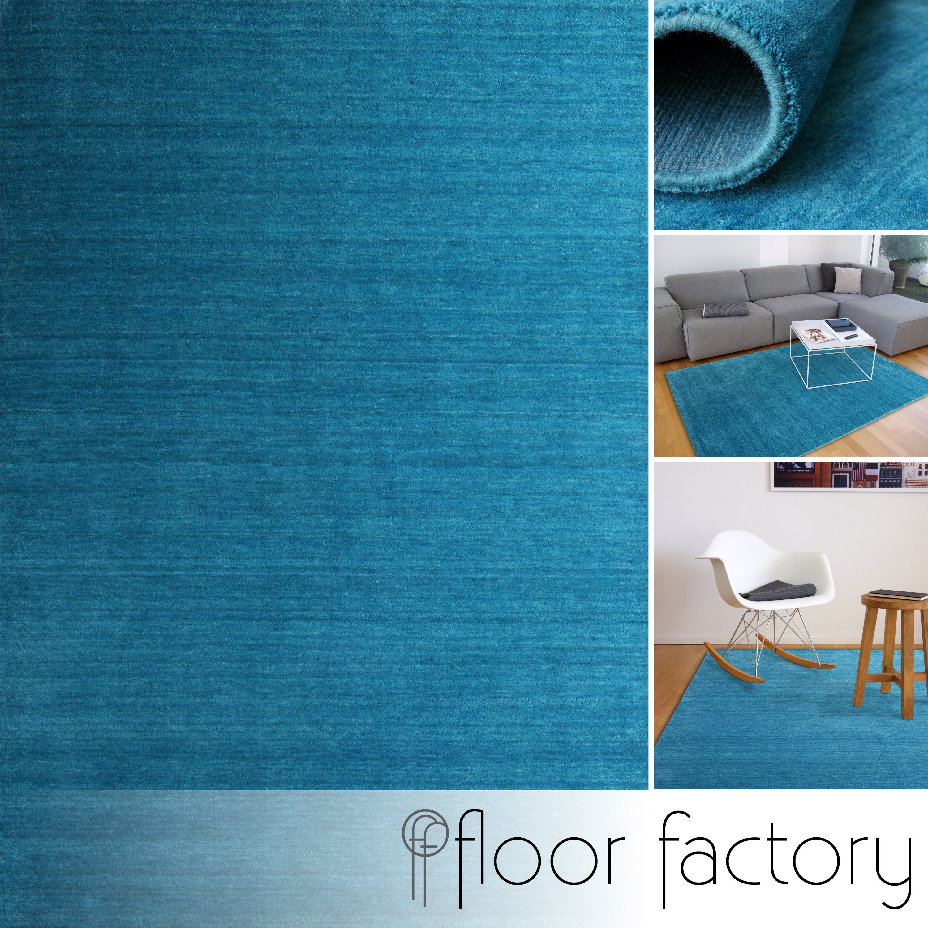 floor factory Wollteppich Gabbeh Teppich Karma, rechteckig, Höhe: 15 mm, 100% Schurwolle