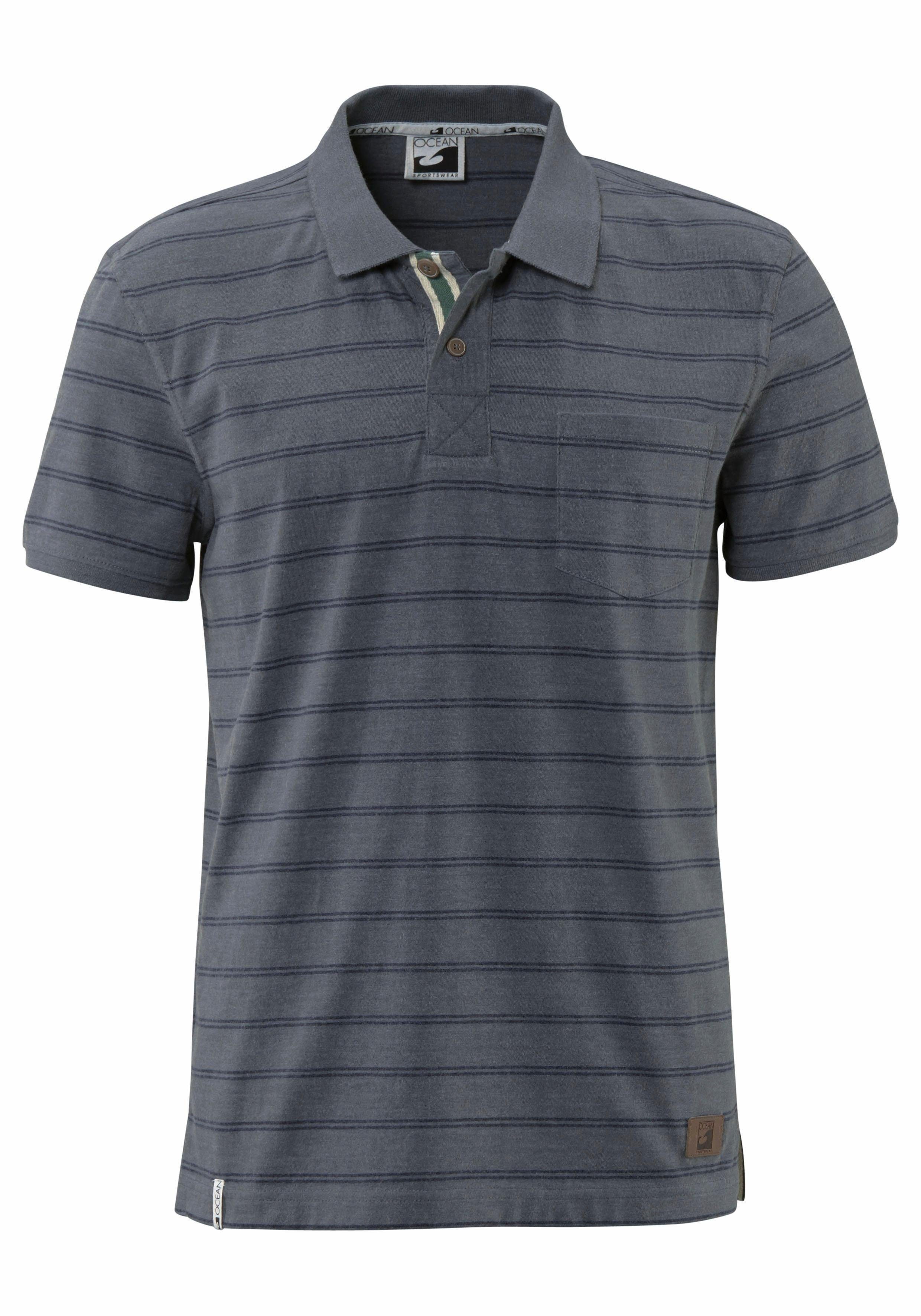 Ocean Sportswear Poloshirt Kurzarm, Basic-Passform, mit klassischem Polokragen – Bild 4 von 5