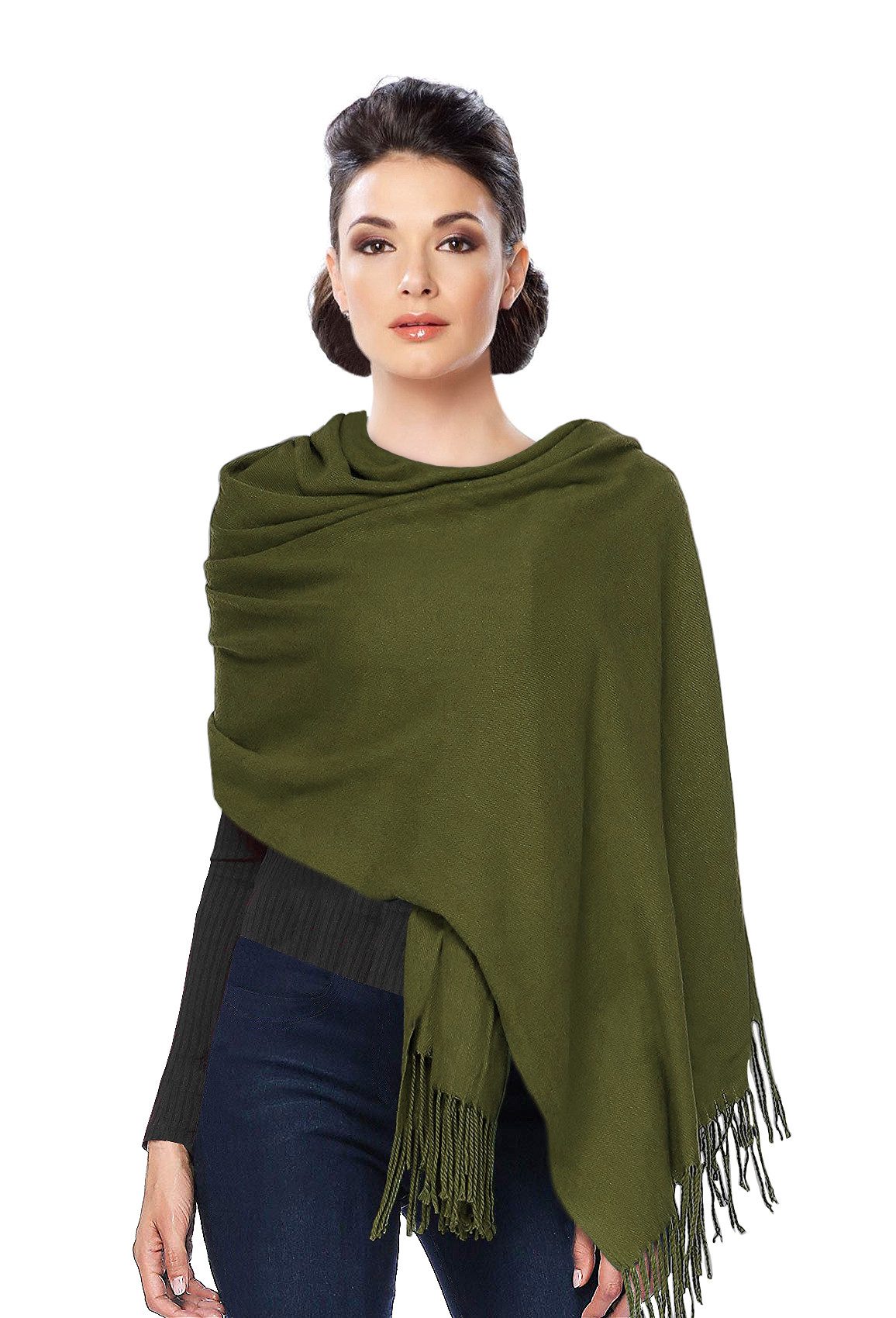 Moschen-Bayern Pashmina Pashmina Stola Damen Kaschmir Schultertuch Abendkleid festlich Schal