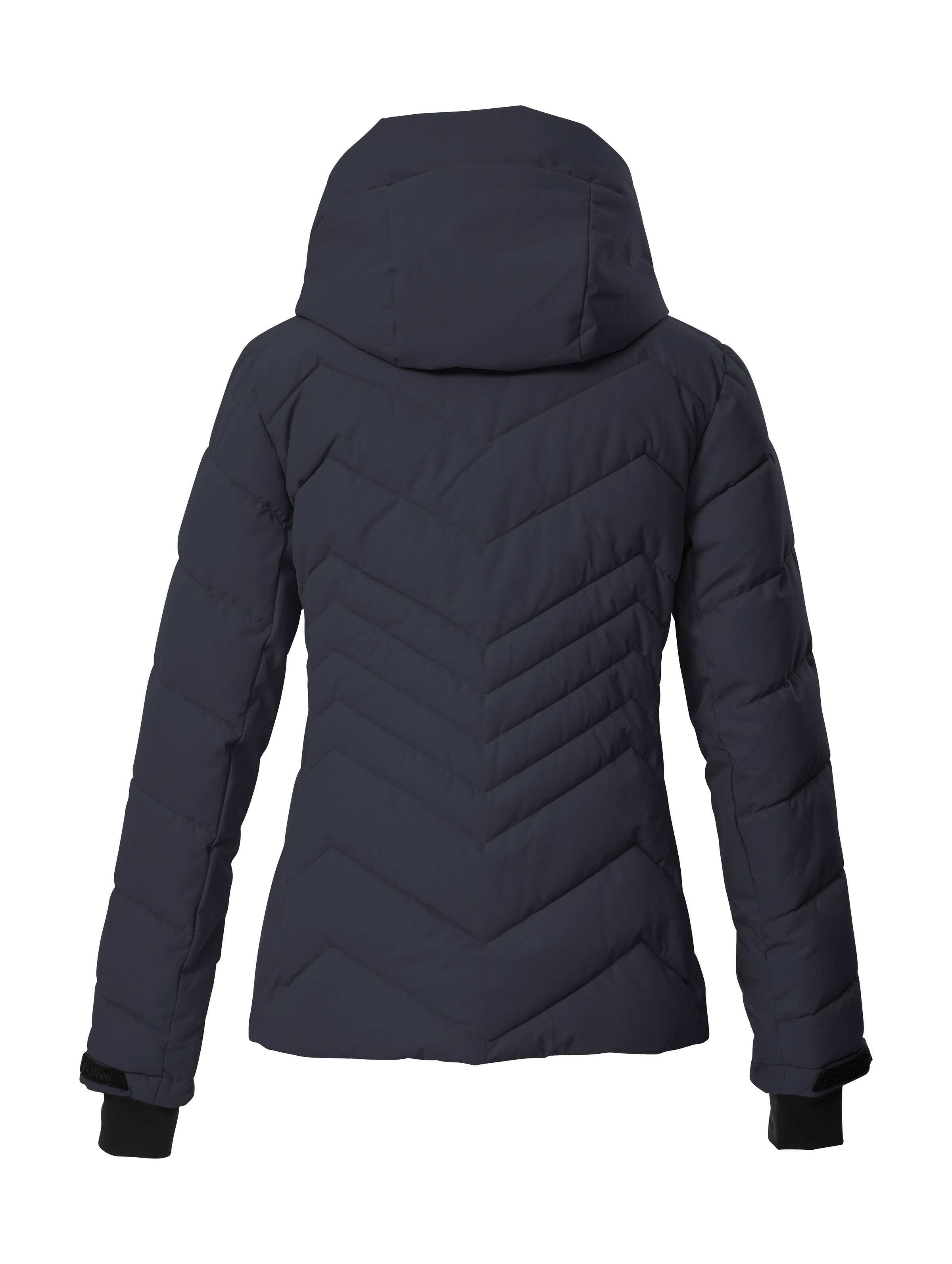 Killtec Skijacke KSW 31 WMN SKI QLTD JCKT Winddichte, wasserabweisende Skijacke mit Daunenoptik und Schneefang