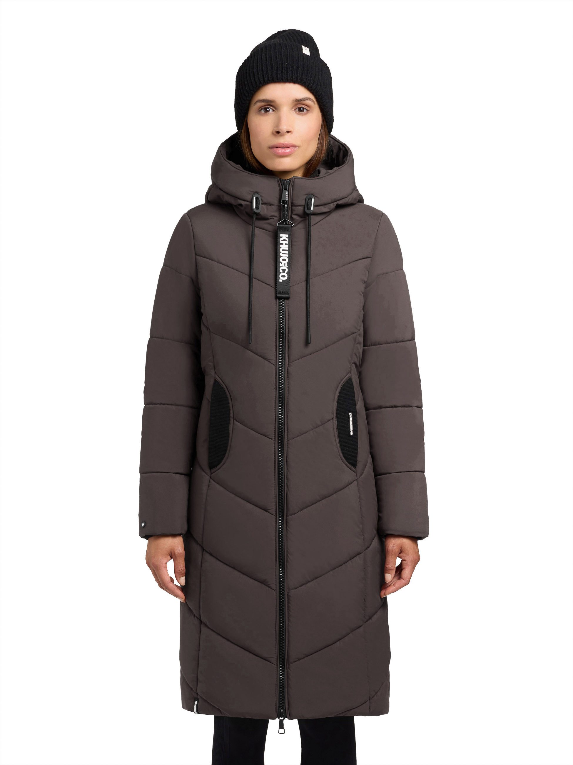 khujo Wintermantel Aribay6 Gra-Gry günstig online kaufen