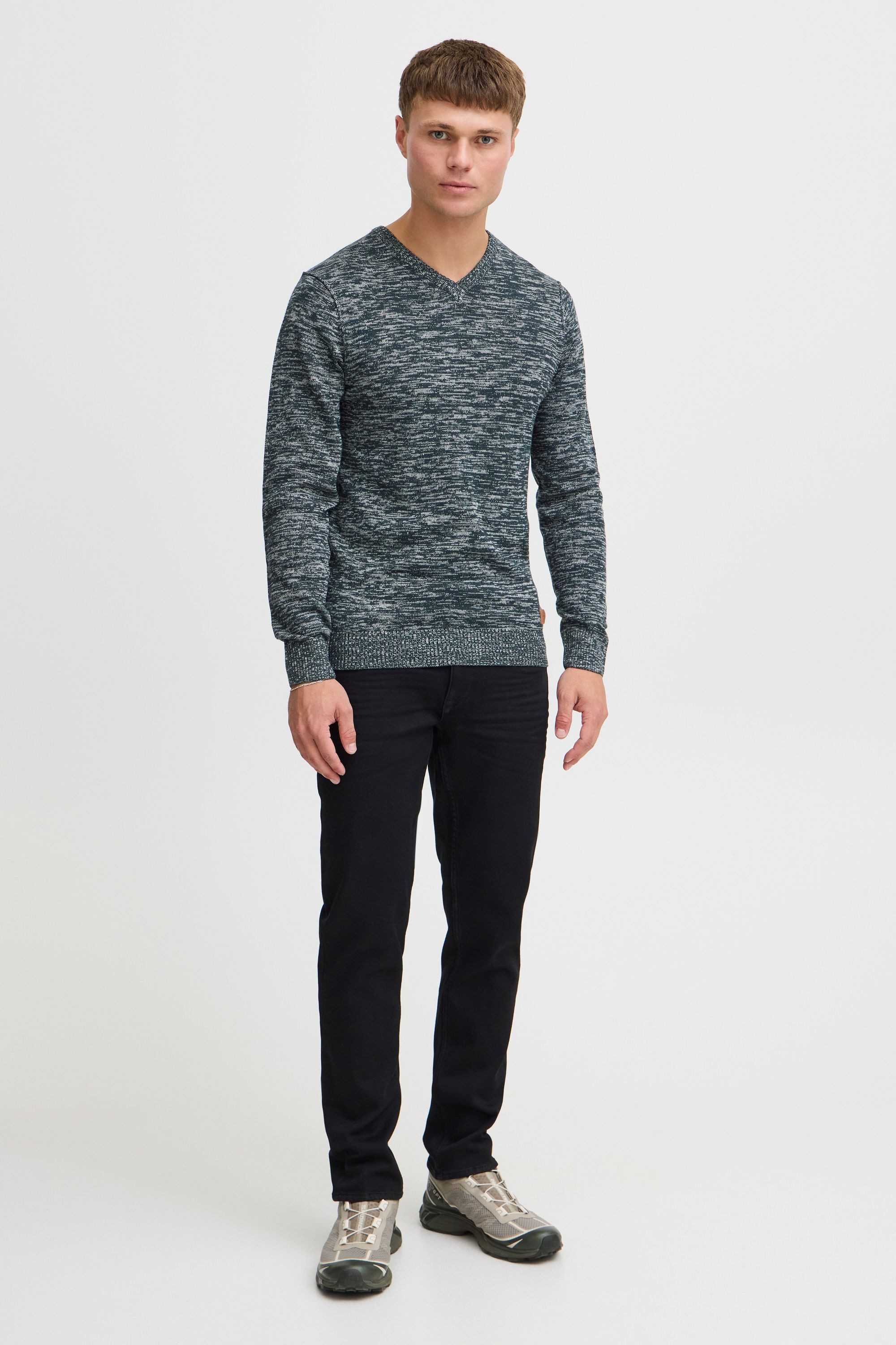 Blend Strickpullover BHDansel Feinstrickpullover mit V-Ausschnitt
