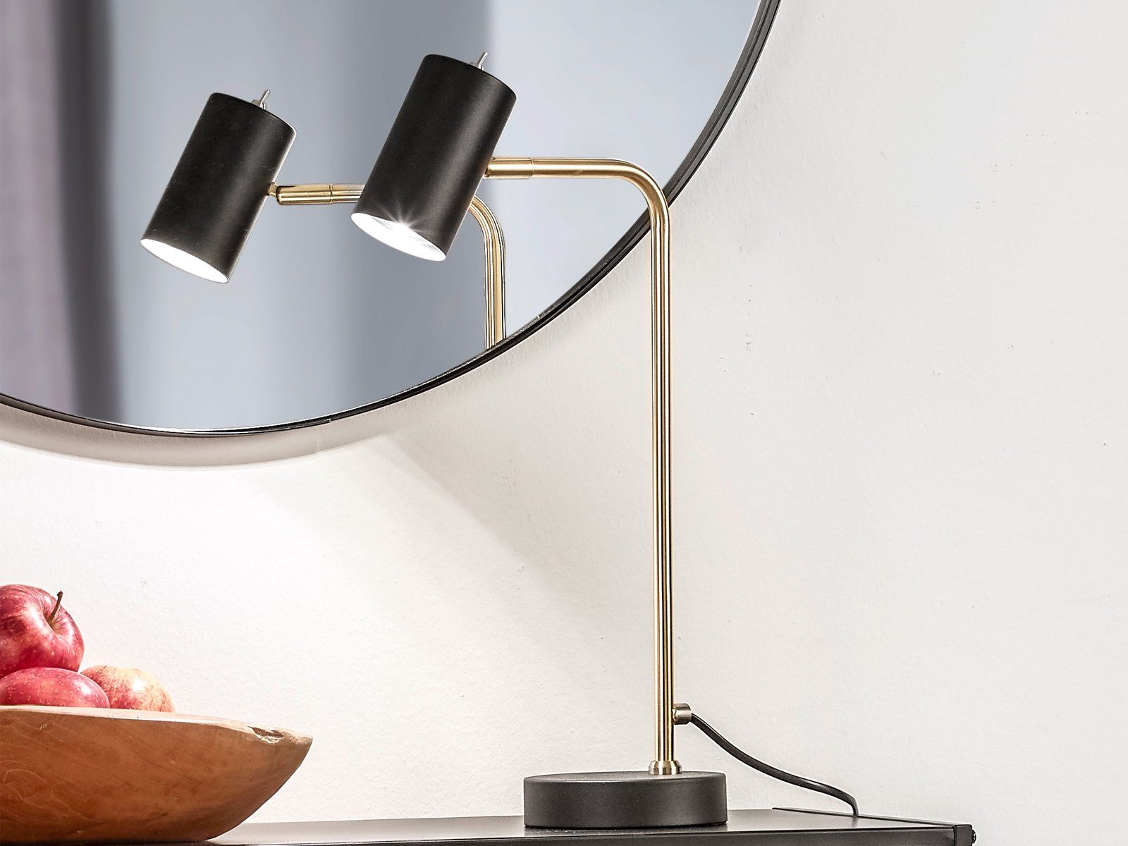 TRIO Leuchten LED Schreibtischlampe, Dimmfunktion, LED wechselbar, Warmweiß günstig online kaufen