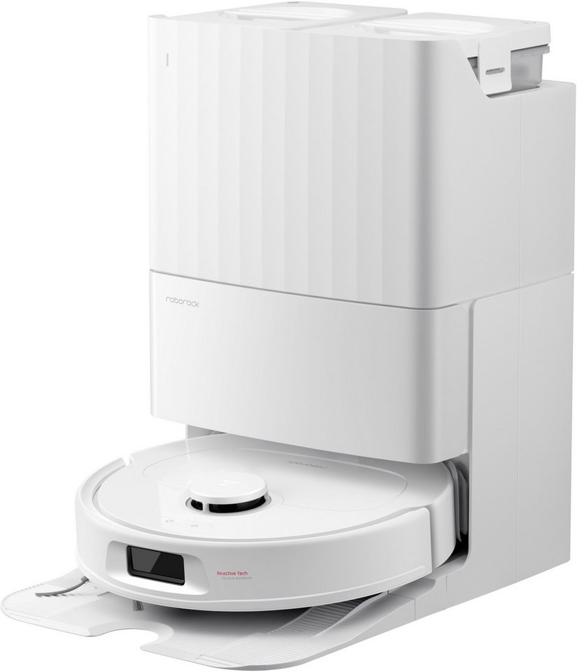 Roborock Saugroboter Roborock QR 598 mit Wischfunktion E11-Filter im Roboter, 60 W, beutellos, Moppreinigung mit 0,95 Rate, Trocknung mit kühler Luft