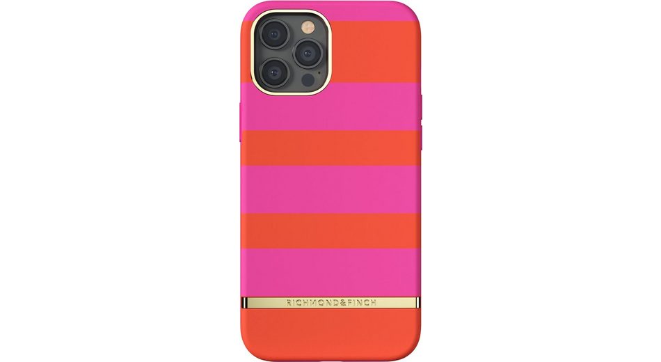 Richmond Finch Smartphone H lle Magenta Stripe F r IPhone 12 Pro Max 