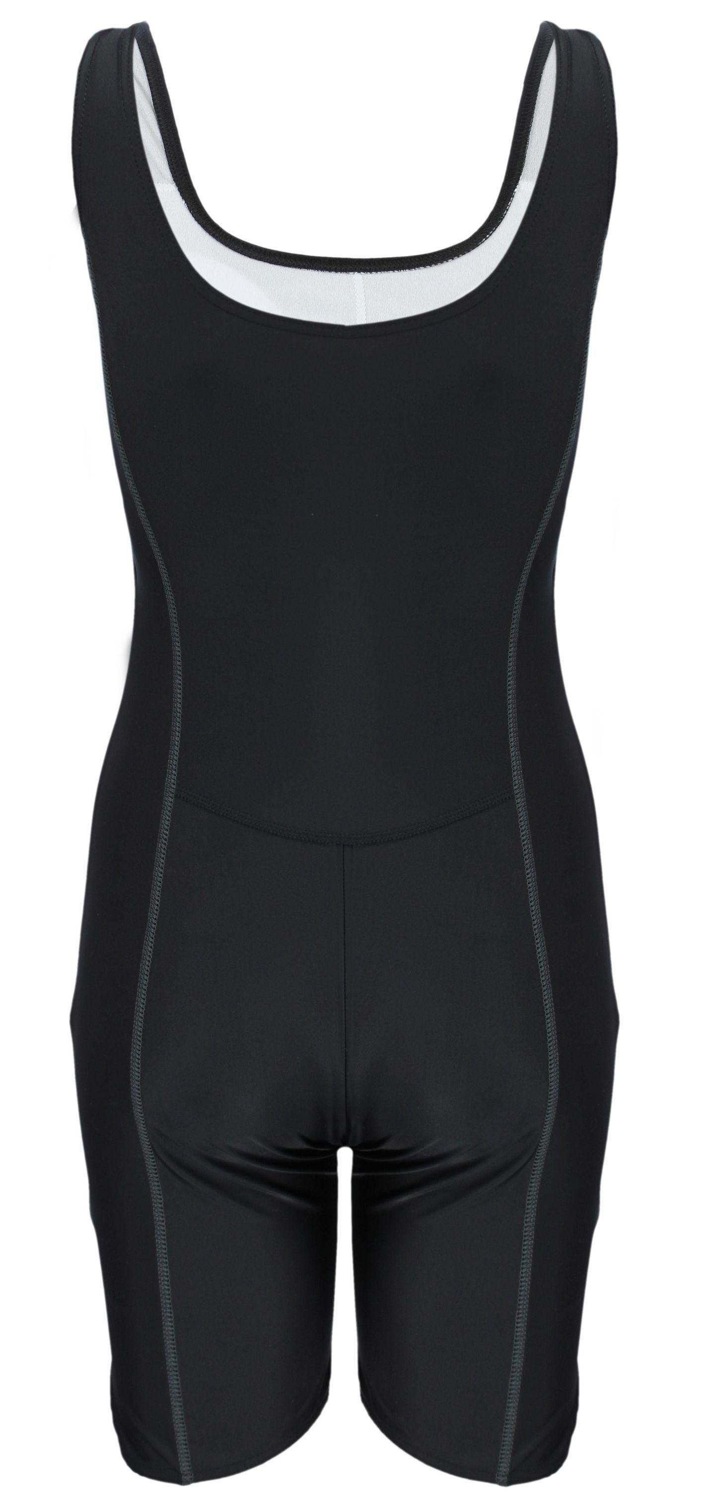 Aquarti Schwimmanzug Aquarti Damen Schwimmanzug mit Bein Geschlossener Rück günstig online kaufen