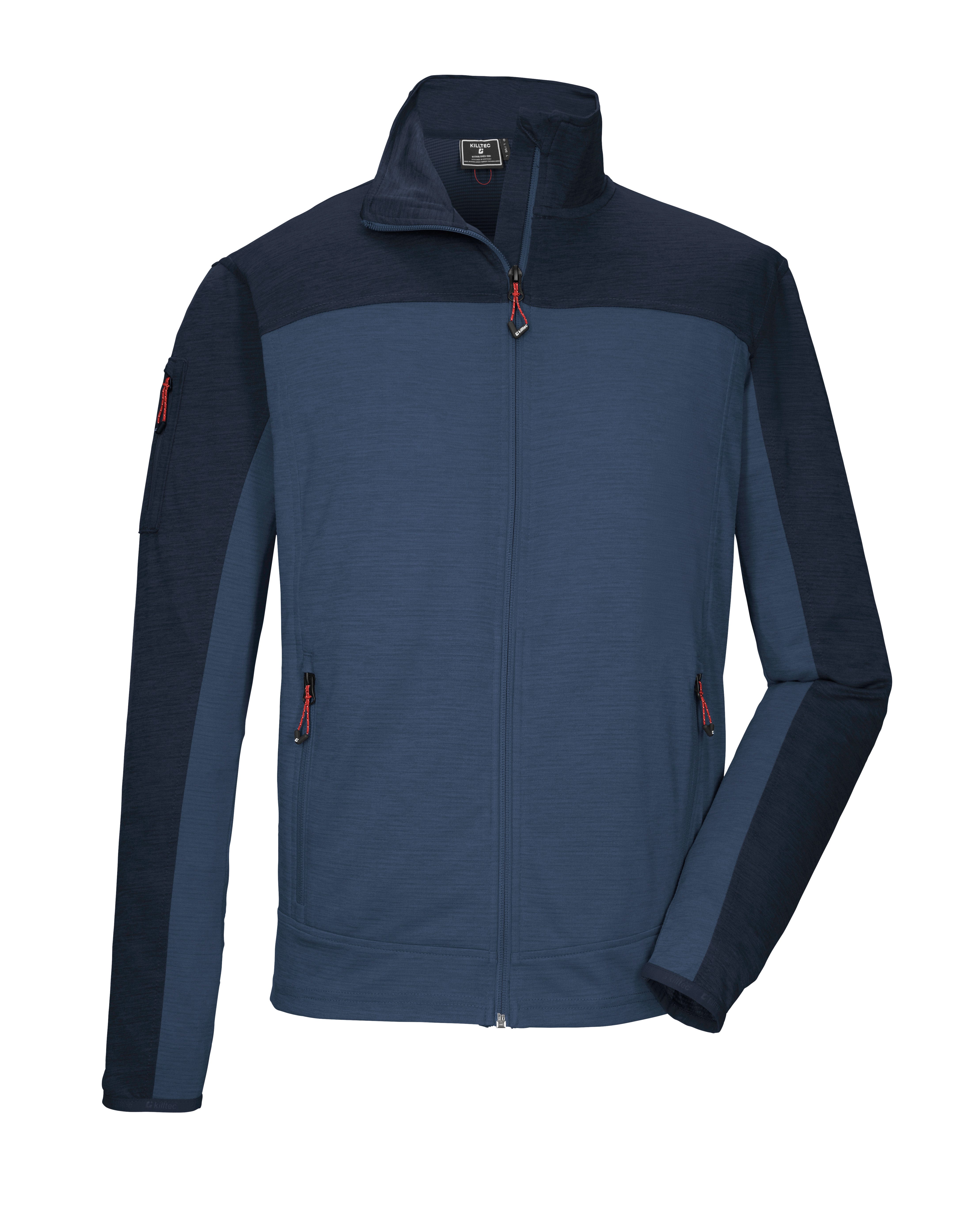 Killtec Funktionsjacke KOS 42 MN FLX JCKT aus Polyester, mit Kinnschutz am Reißverschluss