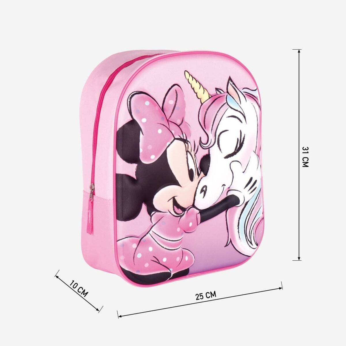 Mouse Minnie Mouse Minnie x Rosa 25 cm Rucksack 10 Disney 31 x Kinder-Rucksack