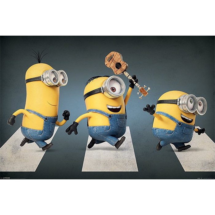 PYRAMID Poster Minions Poster Abbey Road 91 5 x 61 cm