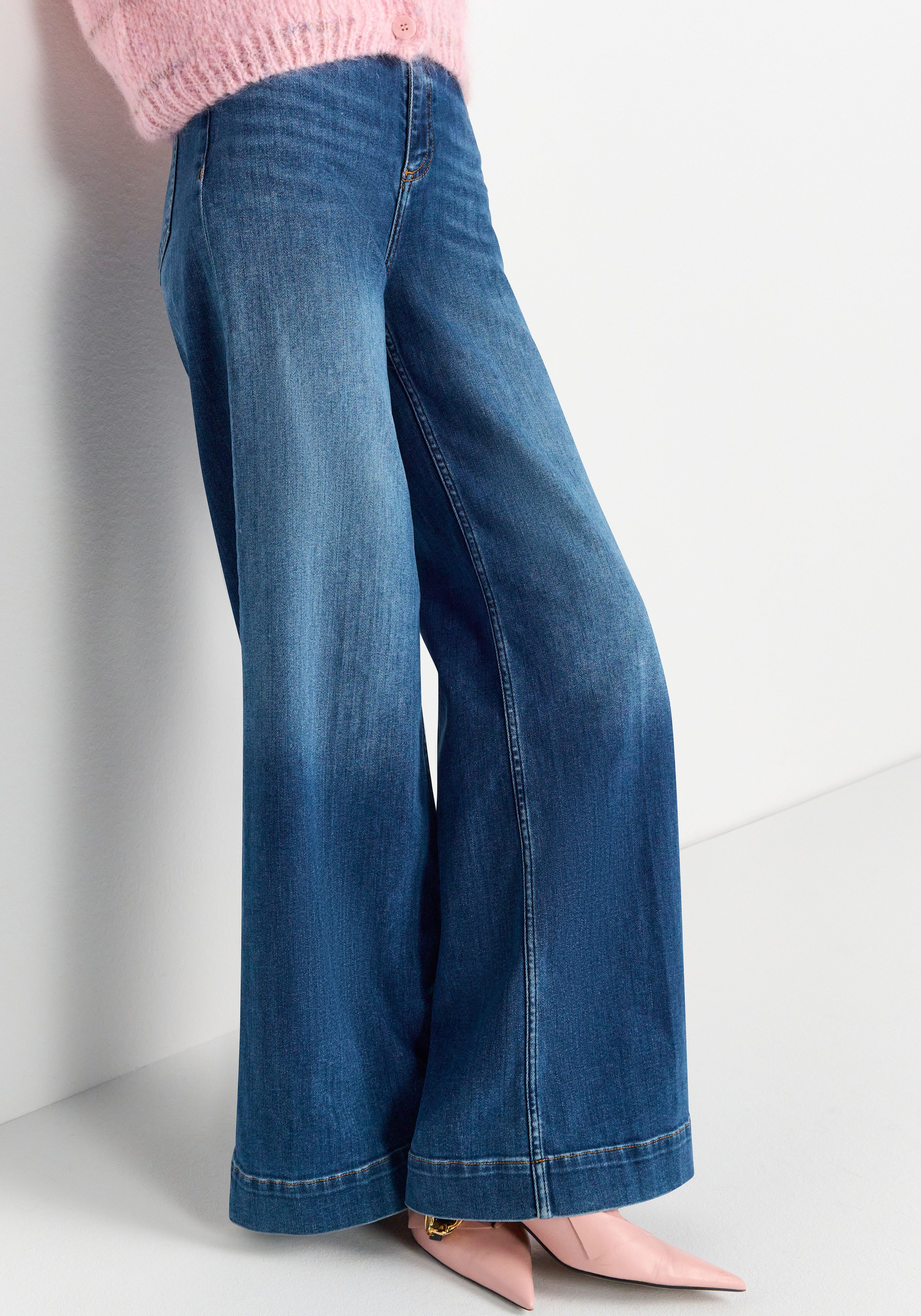 RICHROYAL Weite Jeans NOS MR SC günstig online kaufen