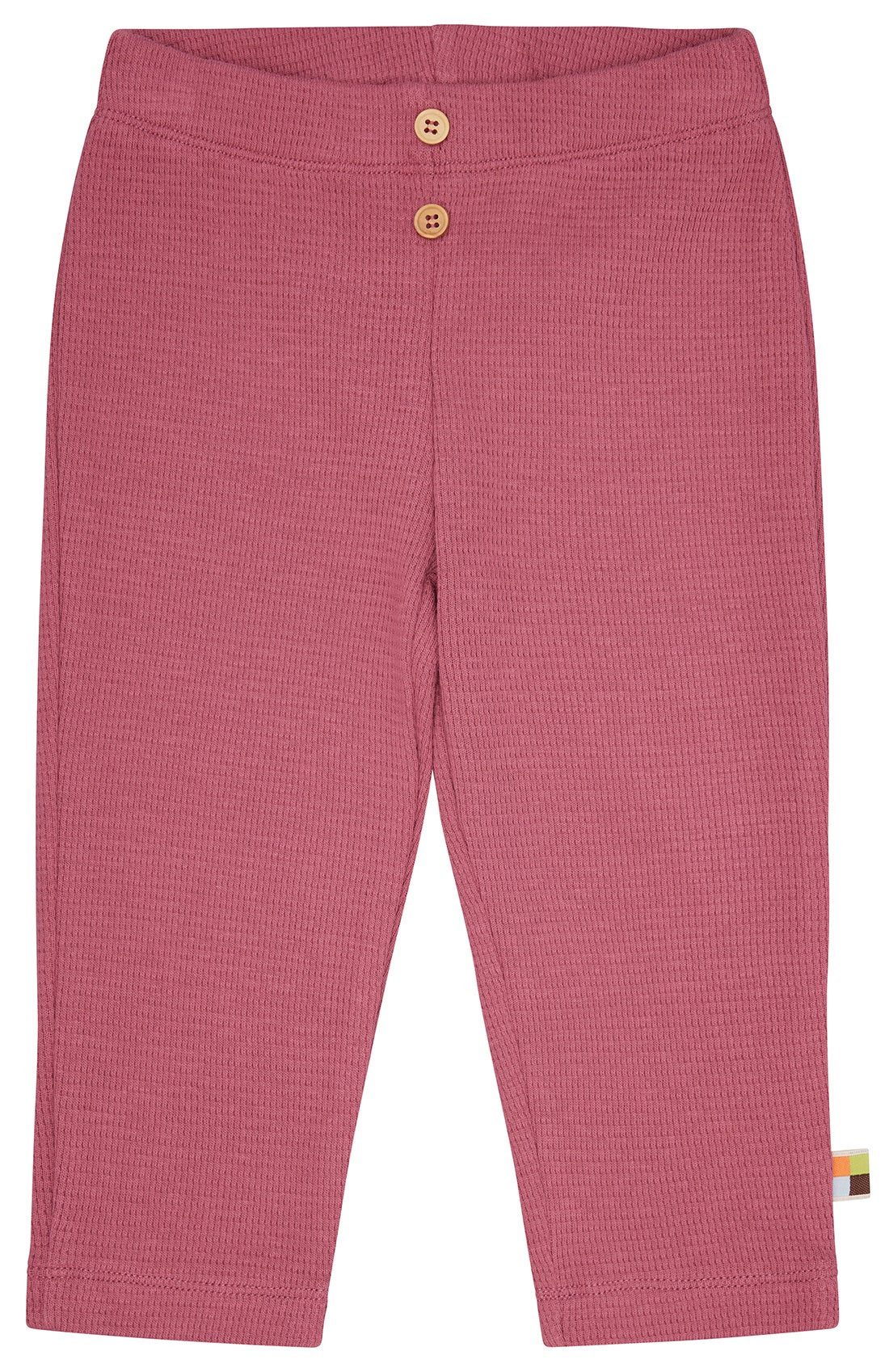 loud + proud Sweathose in Waffel-Optik Biobaumwolle, GOTS