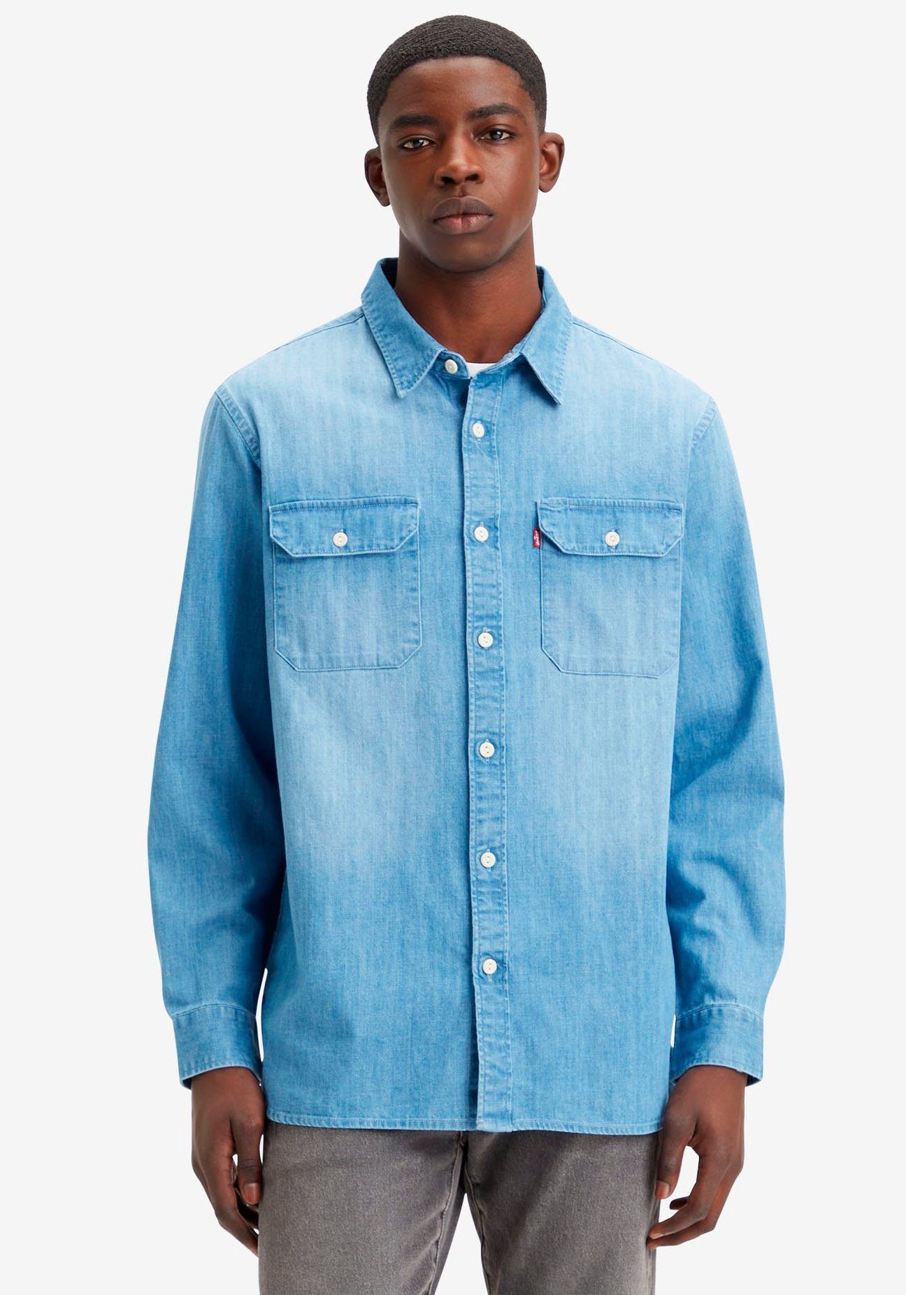 Levi's® Jeanshemd LE JACKSON franklin wash mit Brusttaschen WORKER light