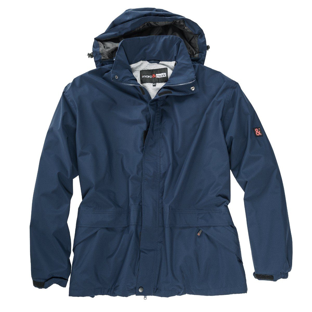 ABRAXAS Regenjacke Marc&Mark Übergrößen Funktions-Regenjacke Luzern blau