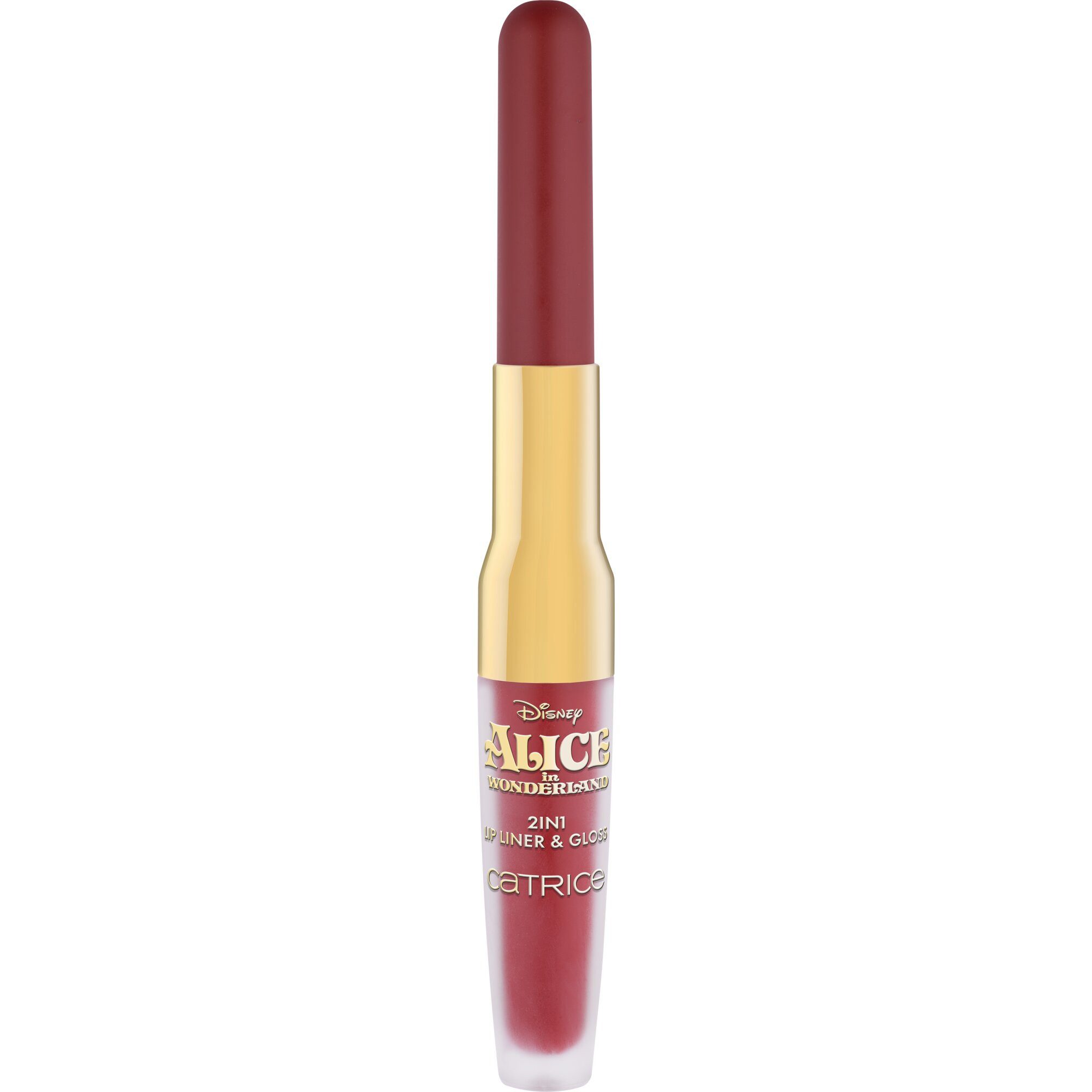 Catrice Lipgloss Disney Alice in Wonderland 2in1 Lip Liner & Gloss, 3-tlg.