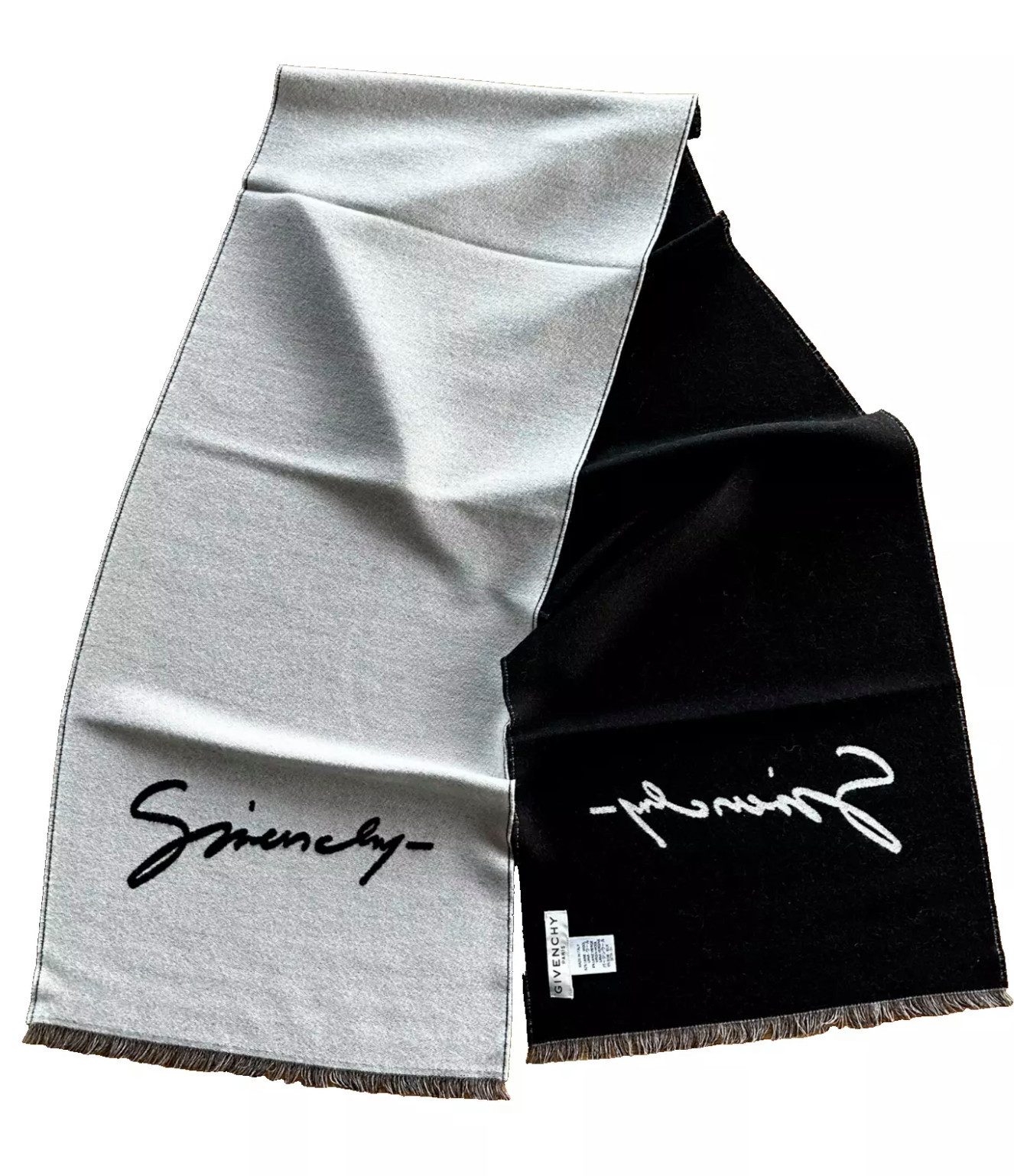 GIVENCHY Strickschal Schal Unisex Signature Tuch, Beidseitig tragbar mit verschiedene Farboptionen
