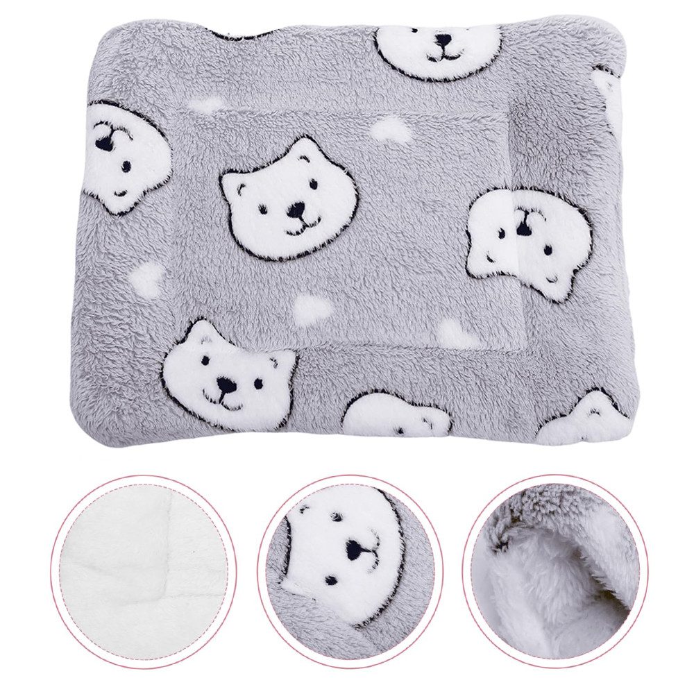 MOPUEA Tierdecke Wärmedecke für Hunde & Katzen 61*41cm Hundedecken Gemütliche & Warme, Langlebig, wärmeisolierend, pflegeleicht, schützt vor Kälte