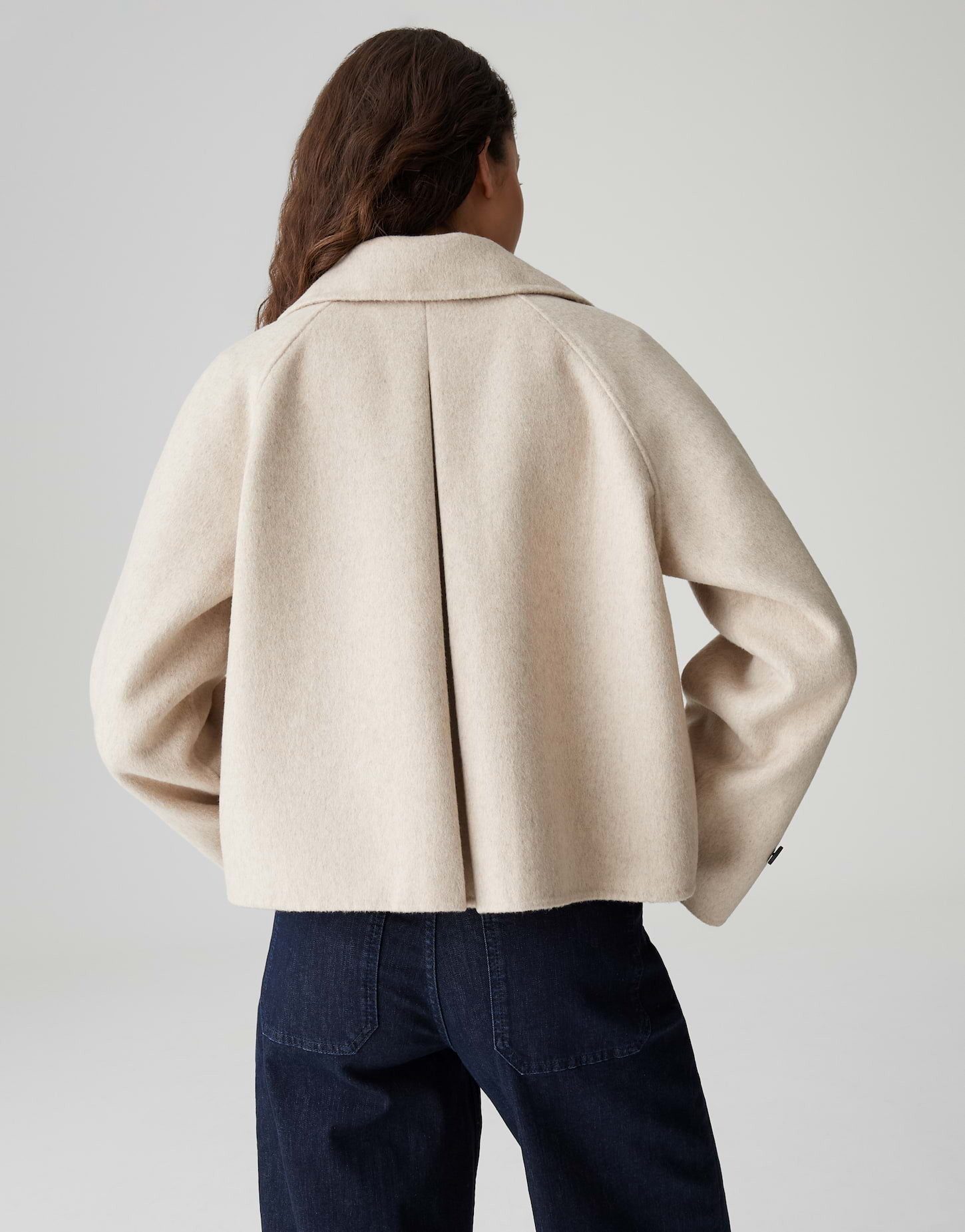 OPUS Trenchcoat HAILI im modernen Wollmix Look