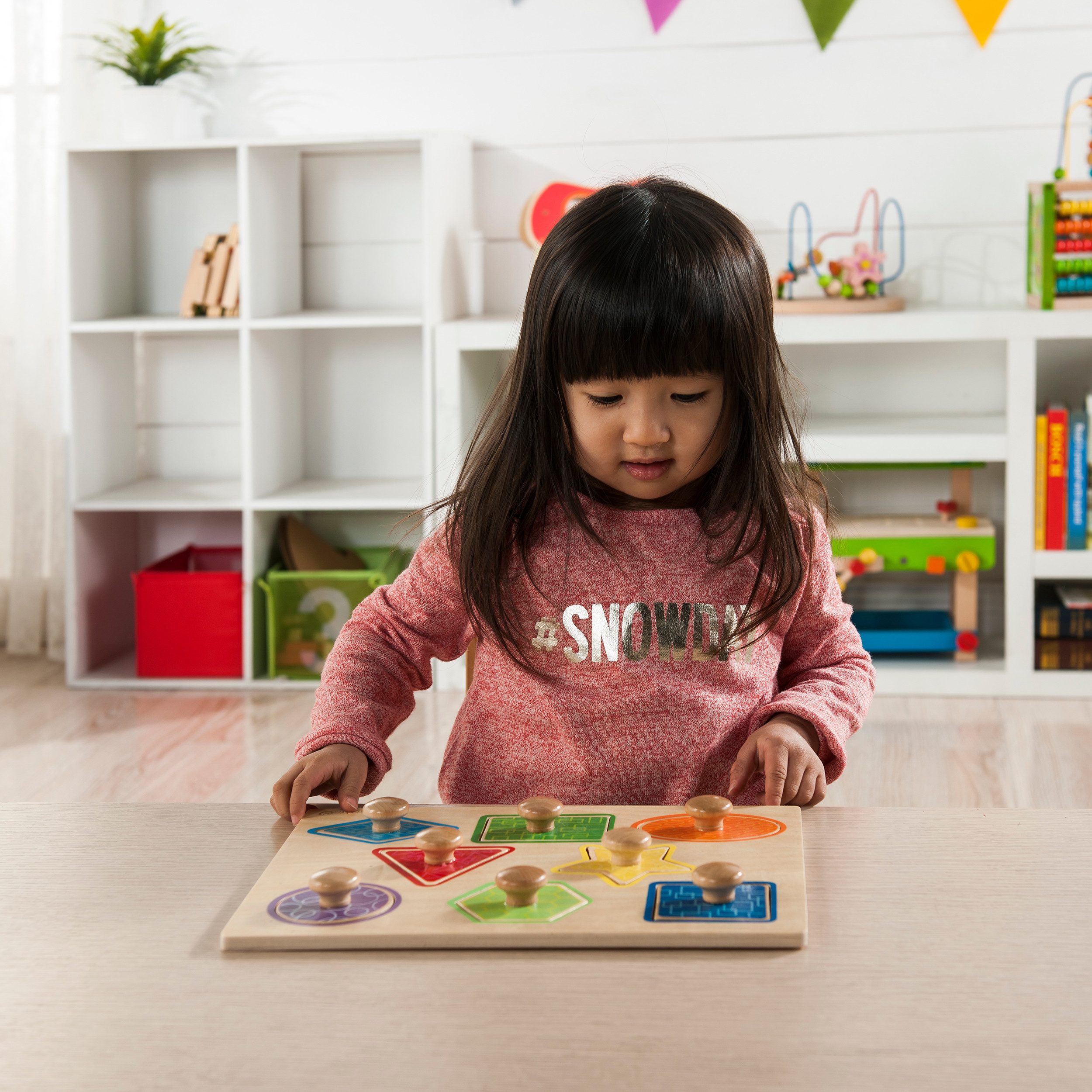 EverEarth® Lernspielzeug Holz-Puzzle Formen und Farben günstig online kaufen