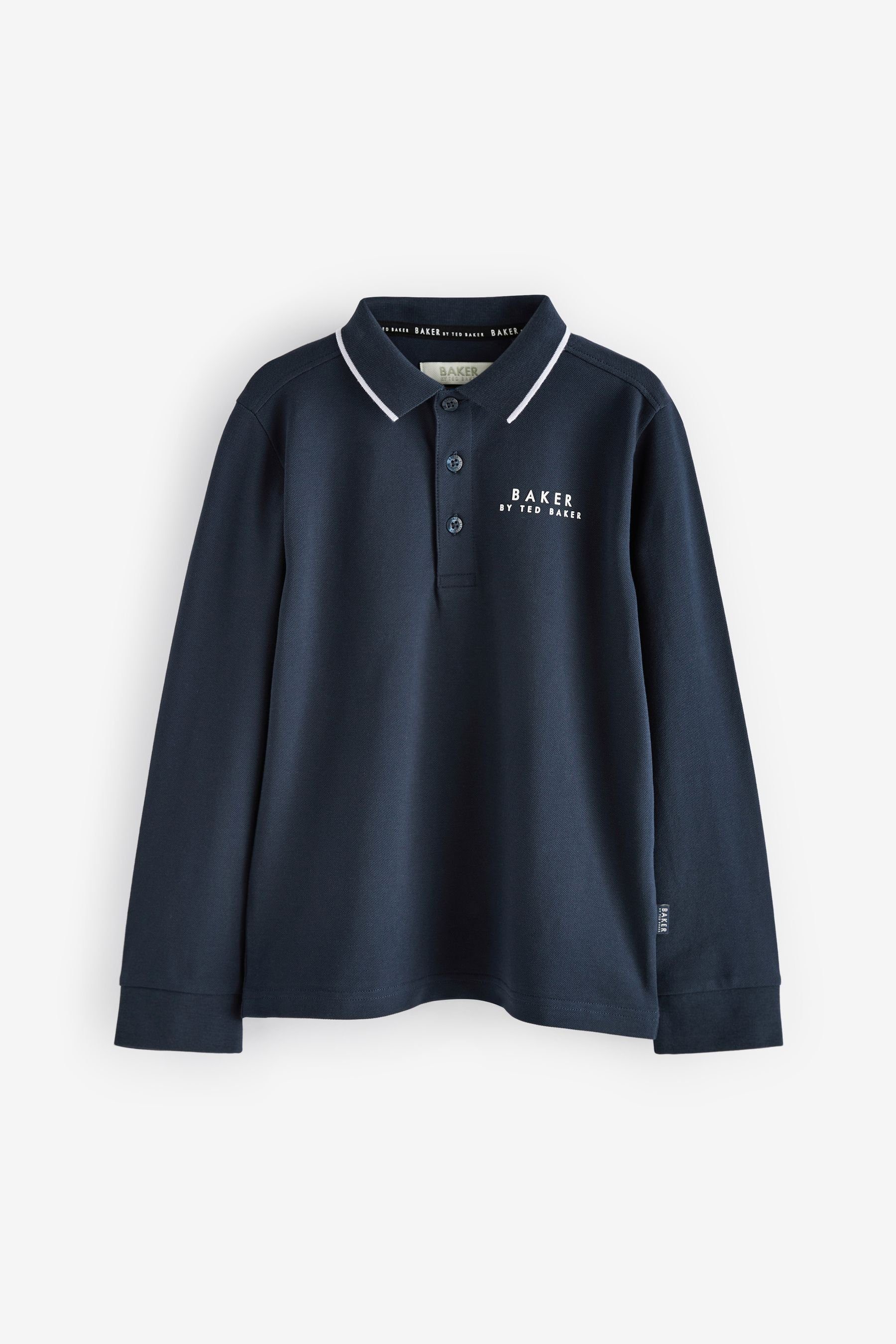 Baker by Ted Baker Langarm-Poloshirt Baker günstig online kaufen