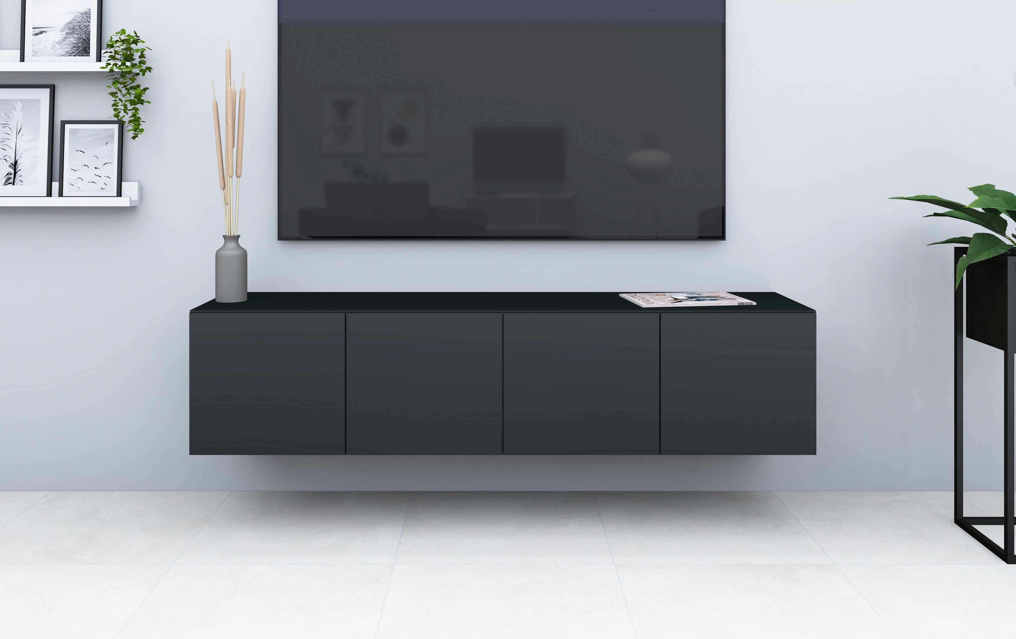 borchardt Möbel Lowboard Vaasa, Breite 152 cm, nur hängend günstig online kaufen