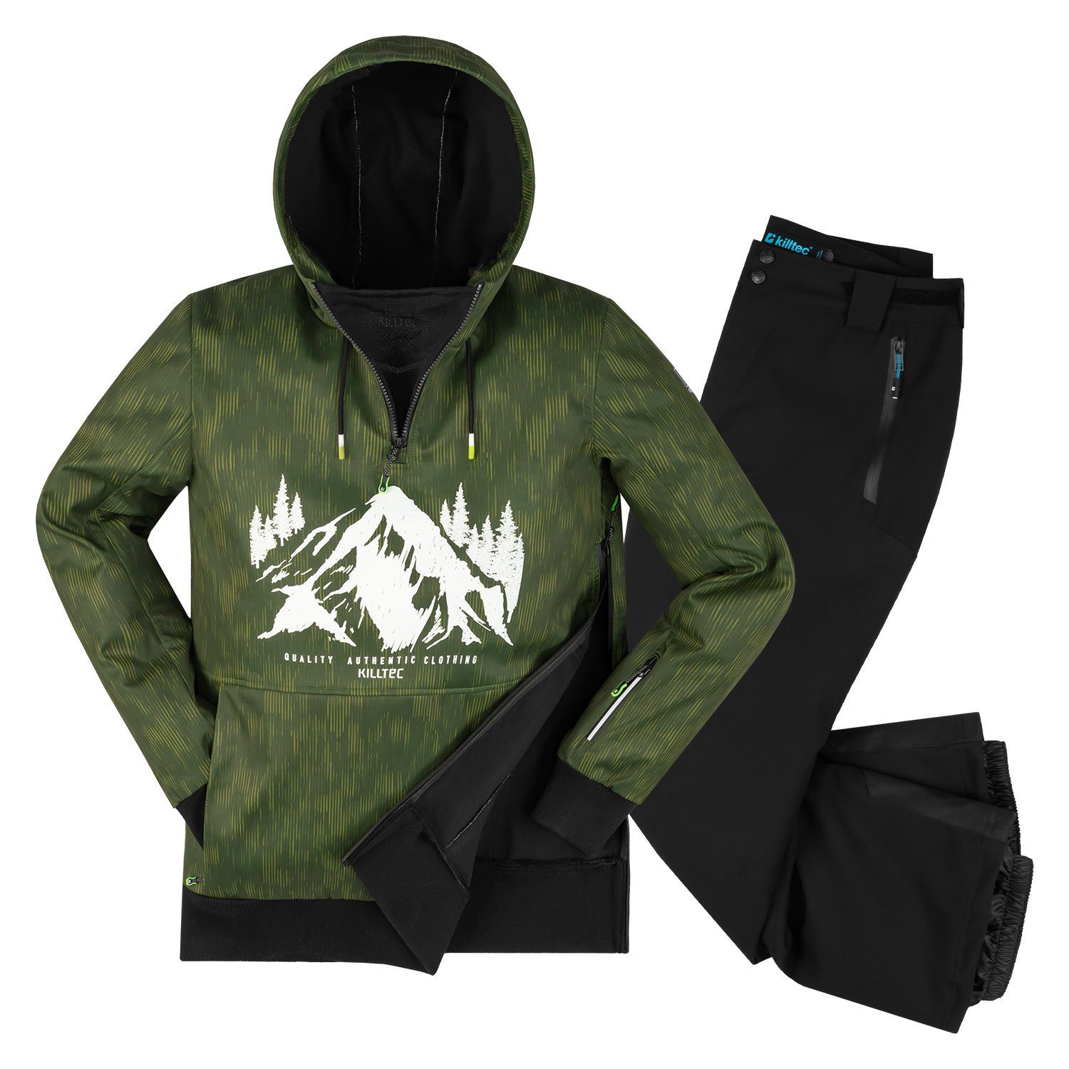 Killtec Skianzug Sportanzug-Set: Herren Windbreaker + Funktionshose Gr. S - XXL