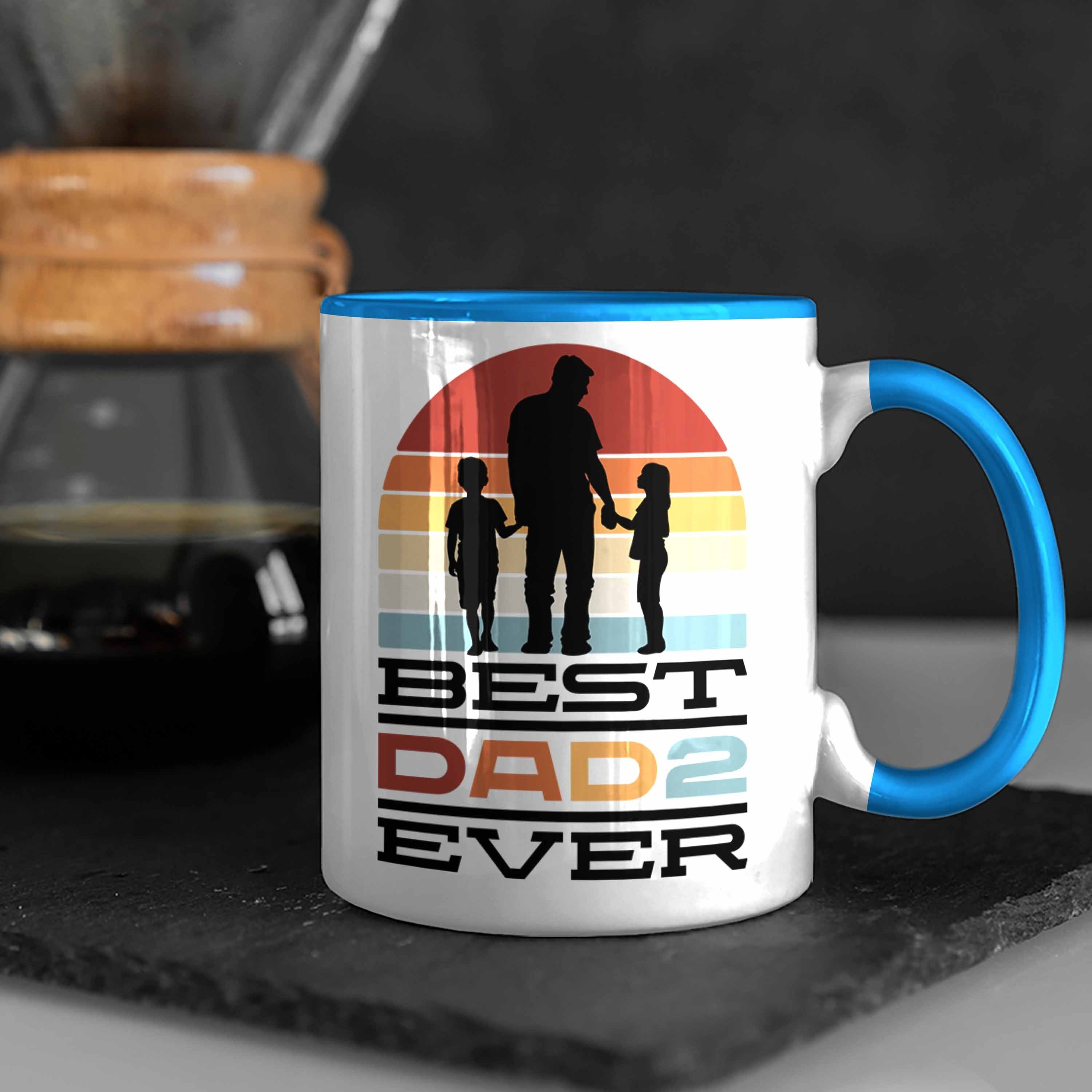 für Blau Trendation Stiefvater Geschenk Tasse Geschenkidee Kaffee-Becher Stiefpapa Vat Tasse