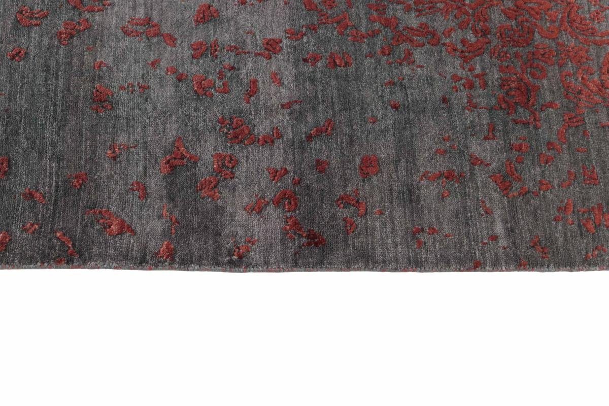 Orientteppich Sindhi Handgeknüpfter Designteppich, Höhe: mm 166x243 12 rechteckig, Moderner Orientteppich Trading, / Nain