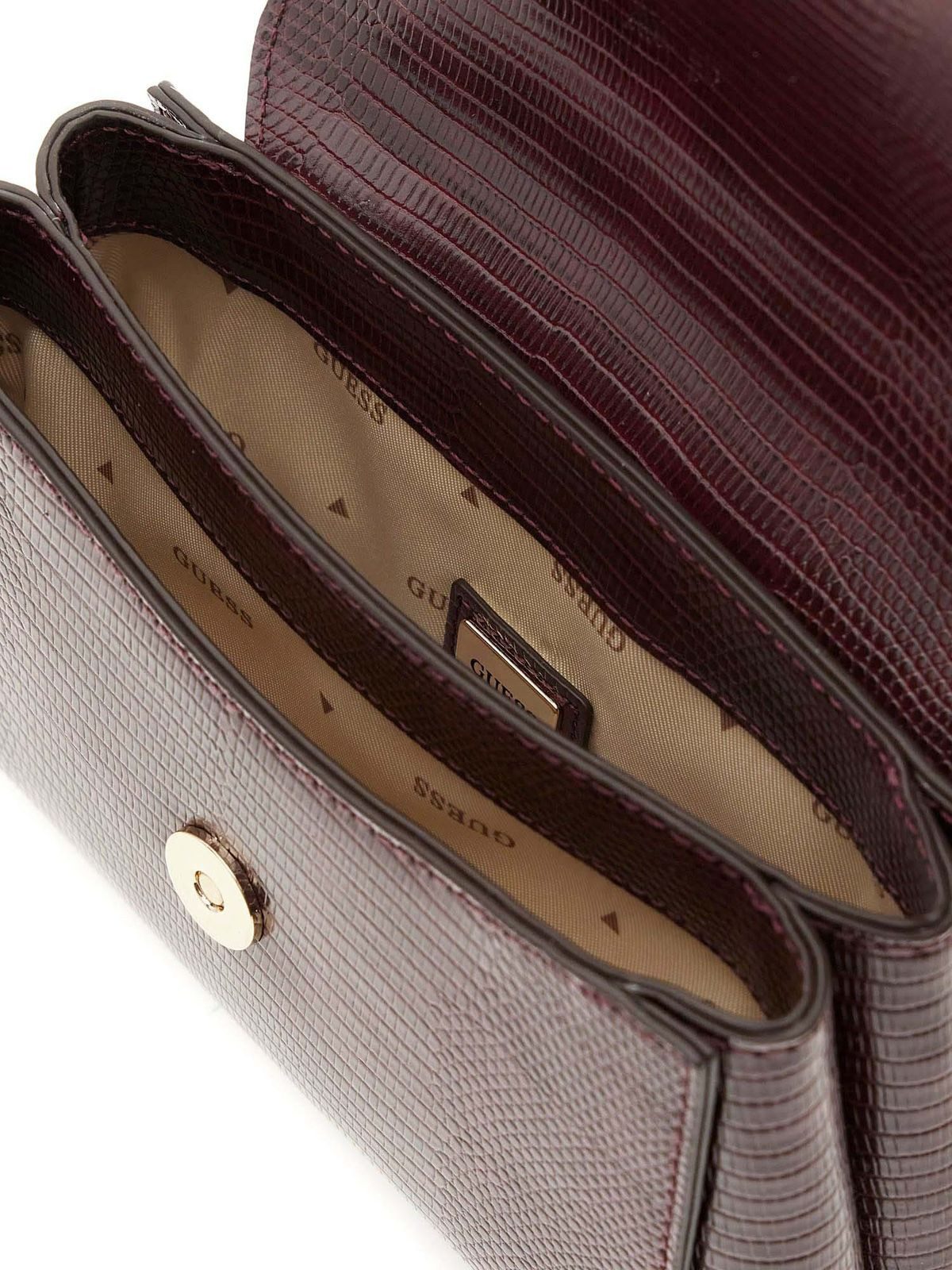 Guess Schultertasche Mini Convertible Xbody Flap Bag