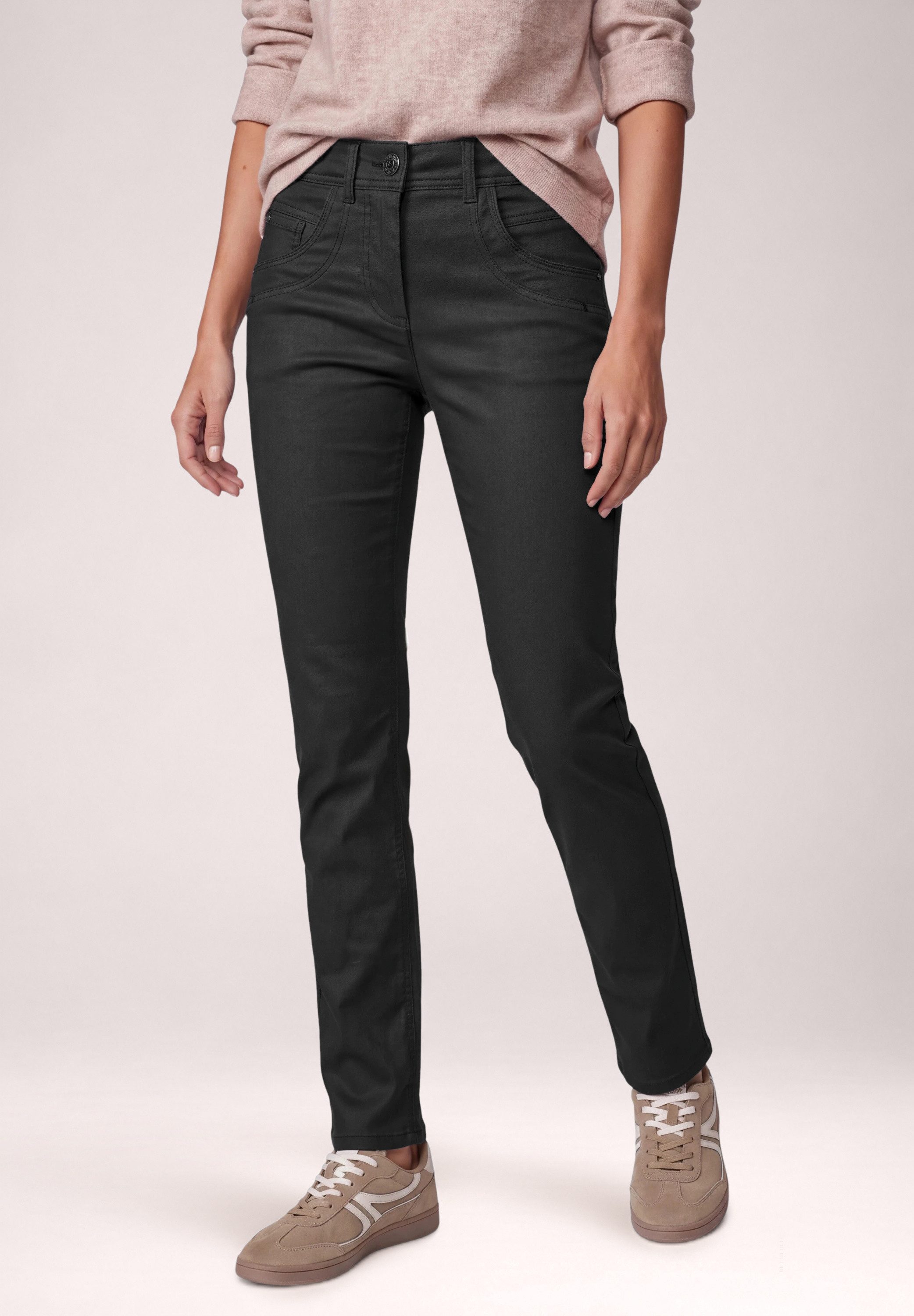 CECIL Stoffhose Middle Waist