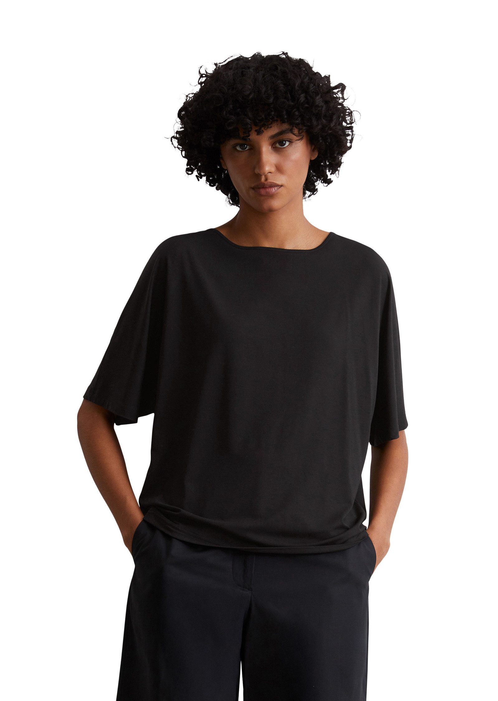 Marc OPolo T-Shirt "aus Viskose-Stretch-Jersey" günstig online kaufen