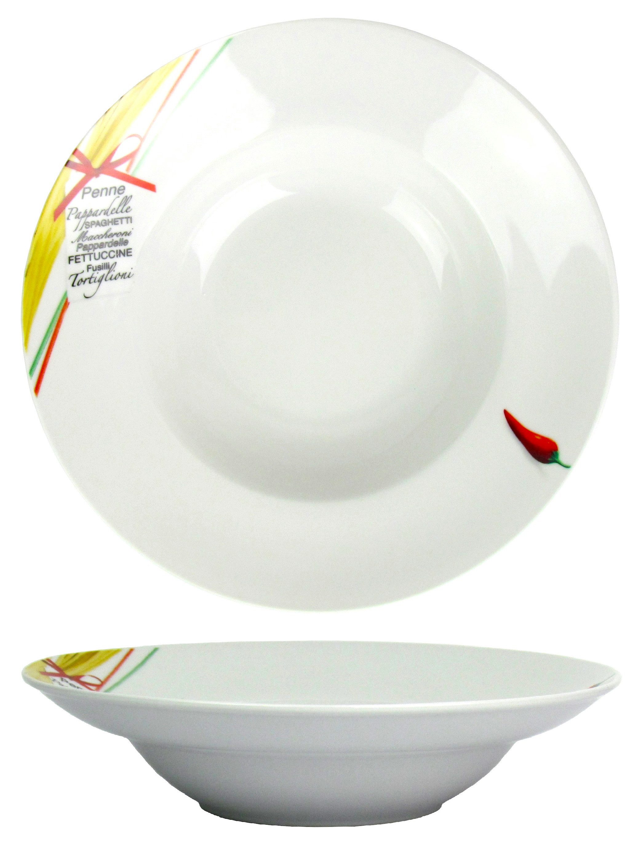 Retsch Arzberg Pastateller XL Ø 27 cm Italienisches Design, Spülmaschinengeeignet