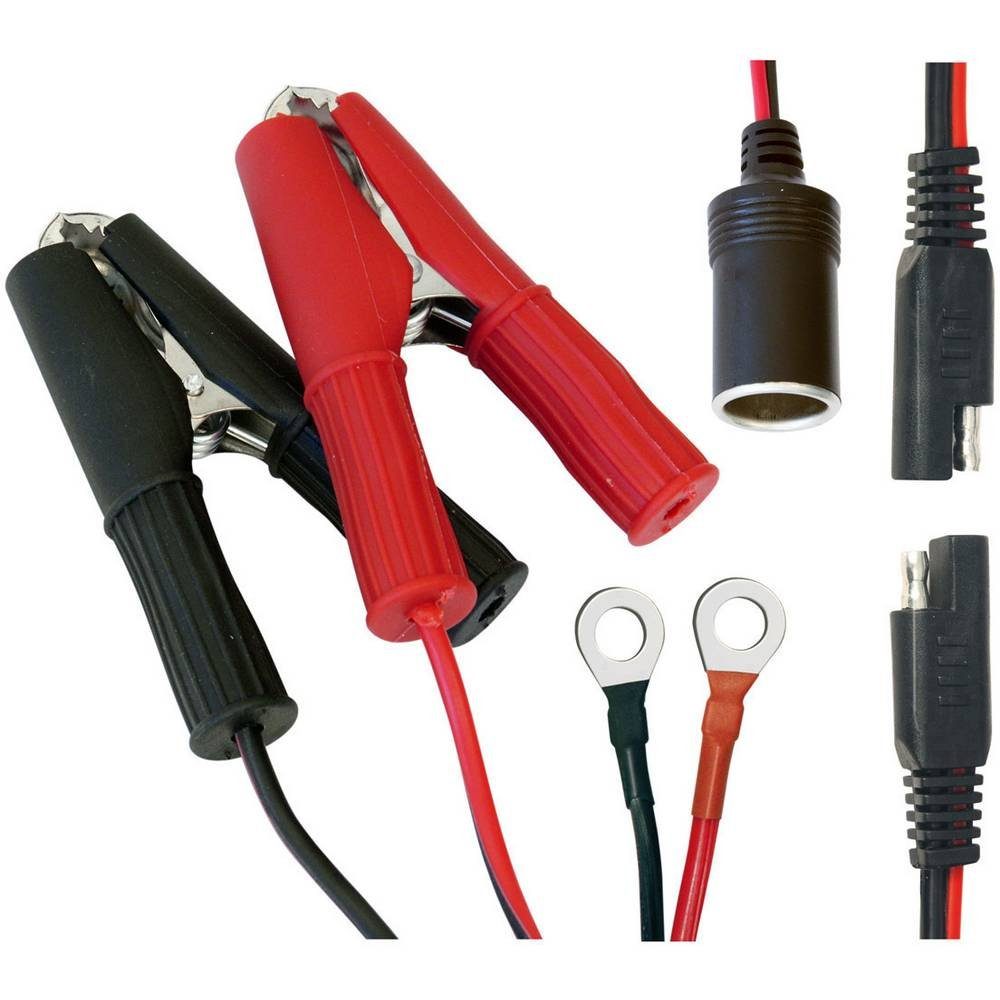 Dino KRAFTPAKET Vollautomatisches 6-Schritt Batterieladegerät mit wählbarem 136302 Autobatterie-Ladegerät (Ladeüberwachung, Ladungserhaltung, verschiedene Ladeprogramme)