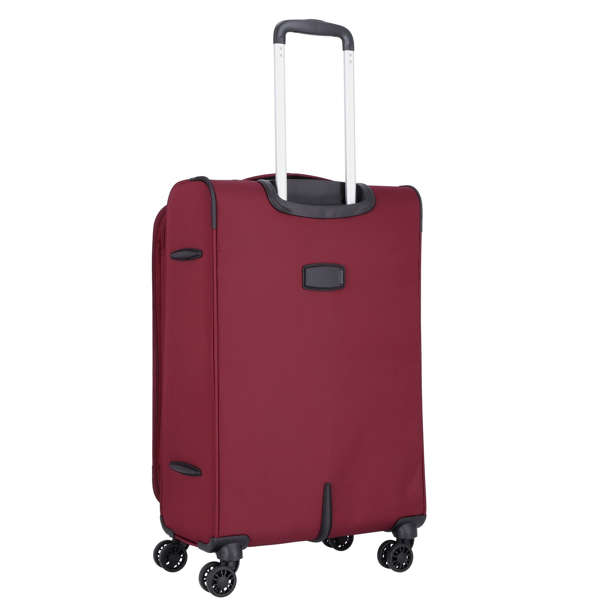 D&N Weichgepäck-Trolley Travel Line, 4 Rollen, Polyester
