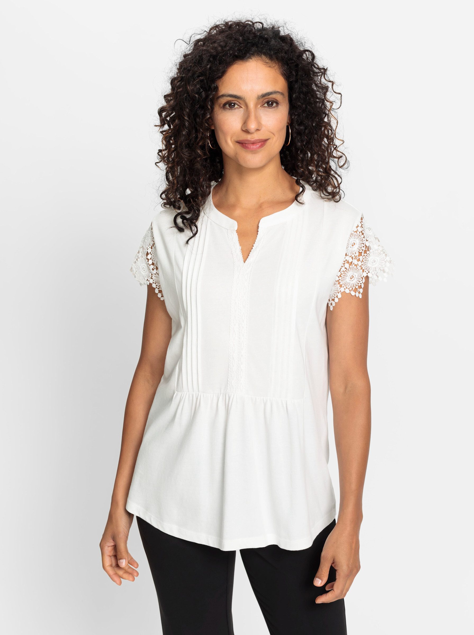 Shirttop Kurzarmshirt