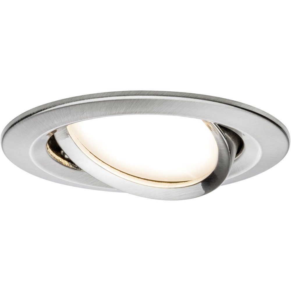 Paulmann Einbauleuchte Paulmann 93877 Coin Slim LED-Einbauleuchte LED LED fest eingebaut 6