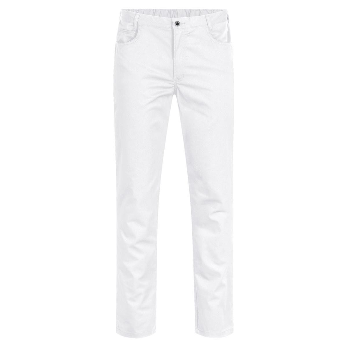 GREIFF Arbeitshose Greiff CARE Herren Hose 5-Pocket-Style Regular-Fit Weiß
