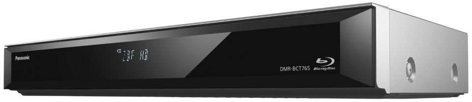 WLAN, LAN Twin GB Panasonic C Tuner) DMR-BCT760/5 (Ethernet), HD DVB 4K Blu-ray-Rekorder mit Ultra silber DVB-C-Tuner, Upscaling, 500 Miracast Alliance), (Wi-Fi HD, Festplatte, (4k