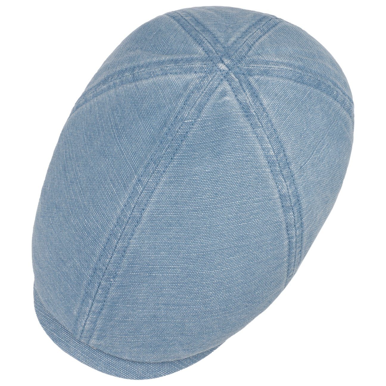 Stetson blau-meliert Flat Schirm, in the mit Made Schirmmütze (1-St) Cap EU