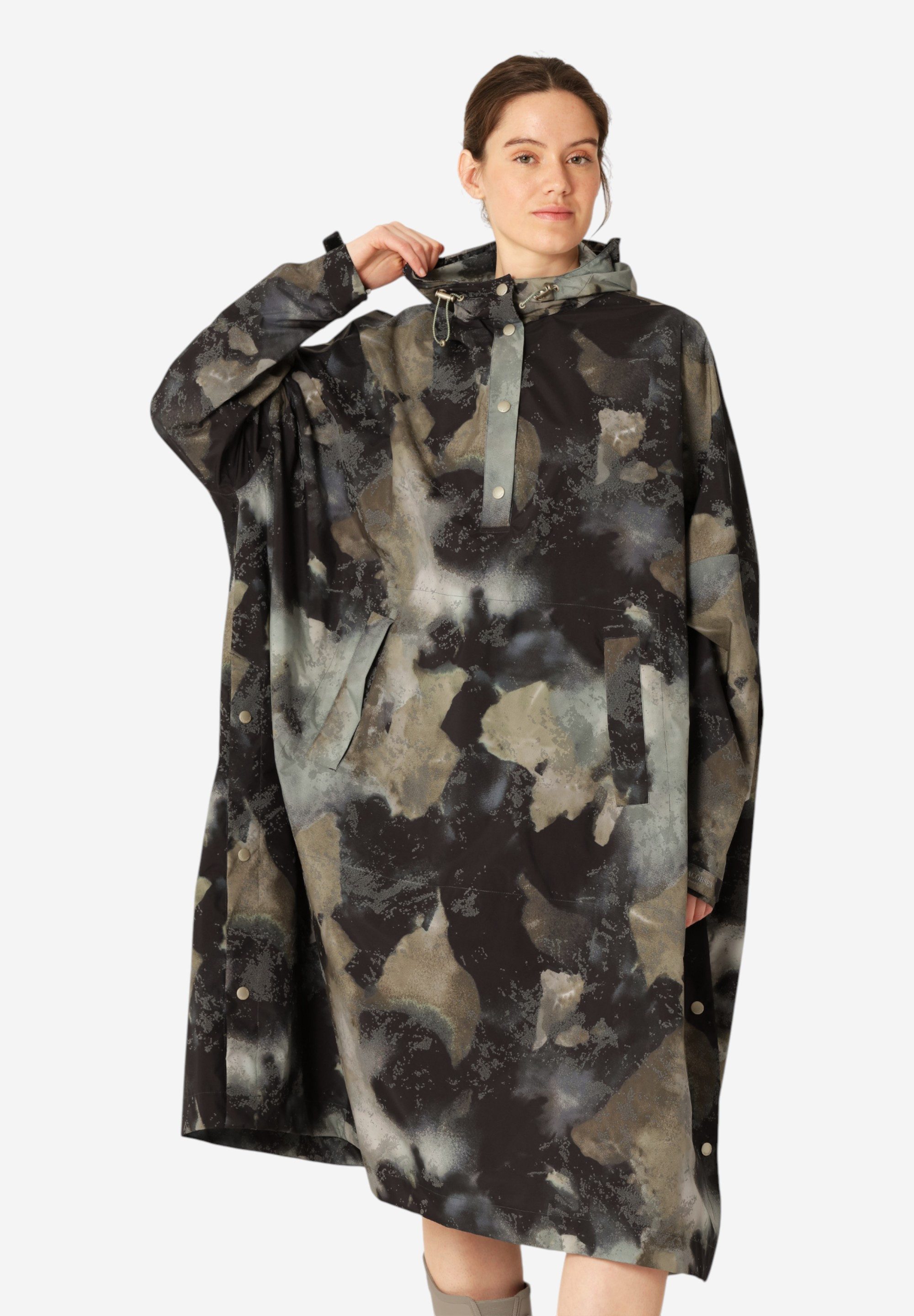 Ilse Jacobsen Poncho RAIN222SPRP Hoher Tragekomfort, perfekt für Regenwetter