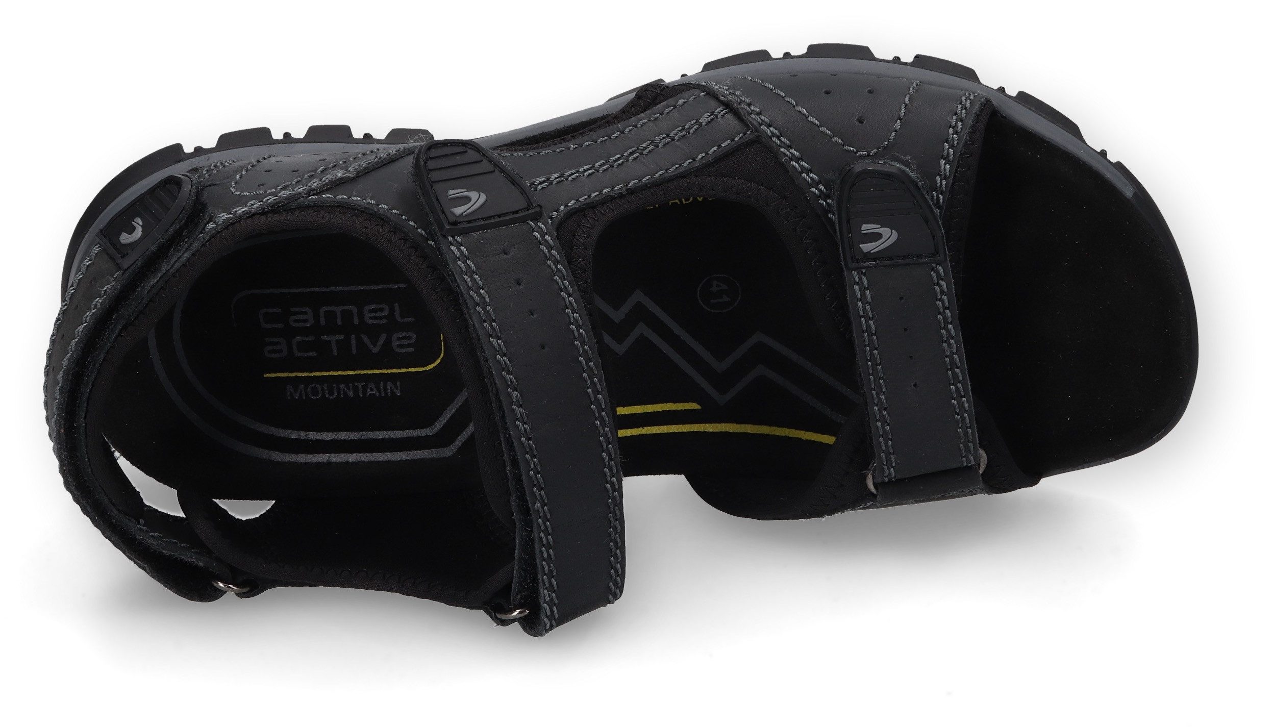 camel active Sandale, Trekkingschuh, Klettschuh mit Klettverschlüssen